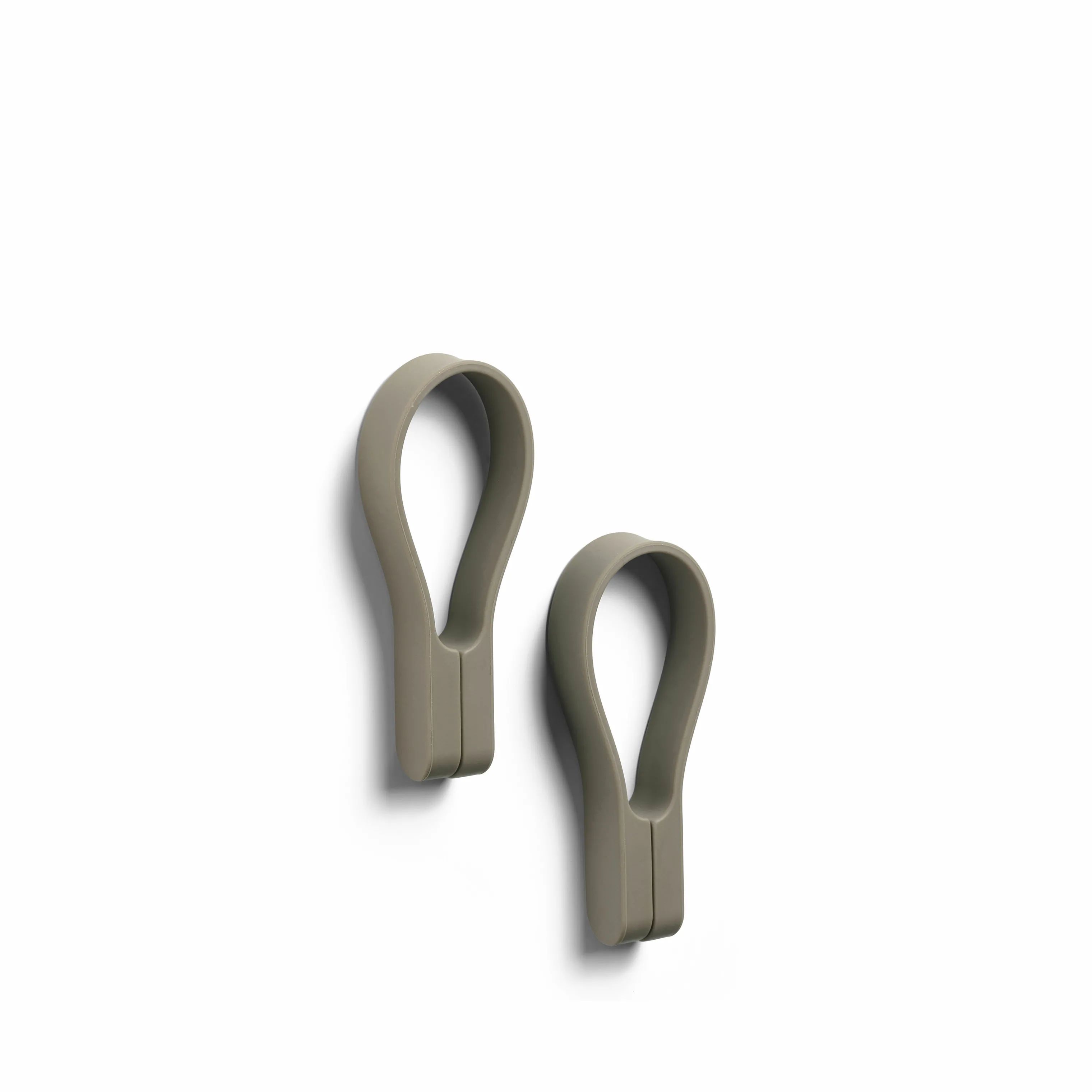 Zone Knager Loop Håndklædestrop Magnet - 2 stk. i Taupe, 1