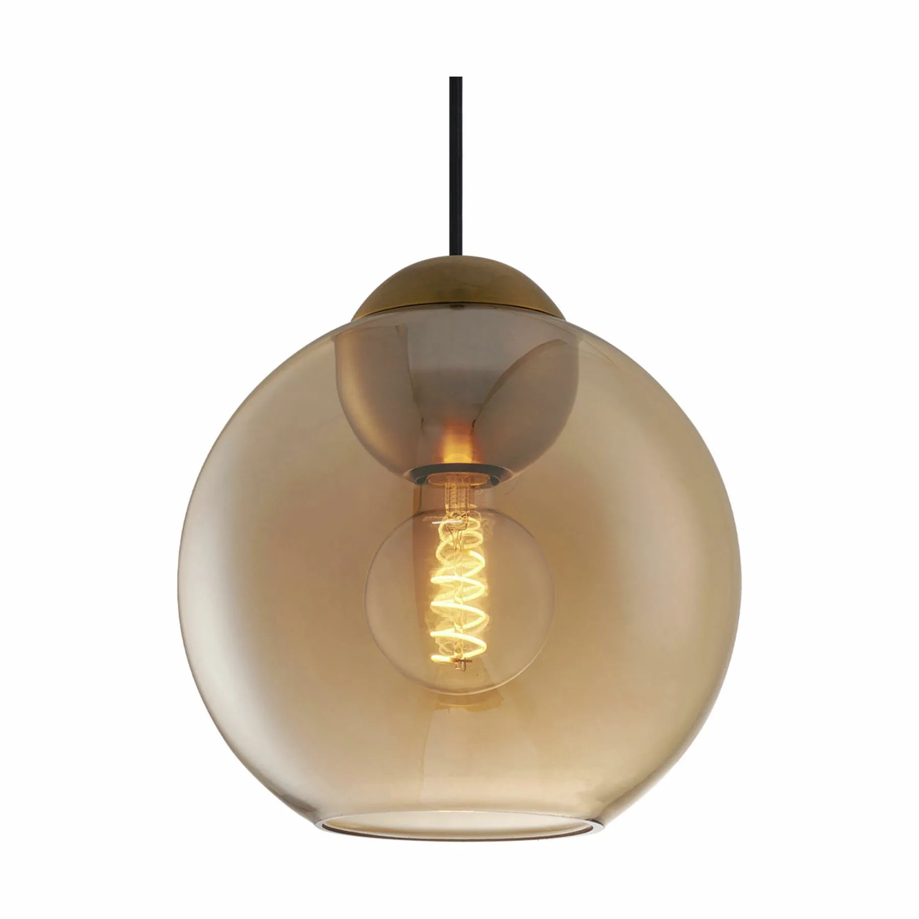 Halo Design Pendler Bubbles Pendel i amber, 24 cm, 1