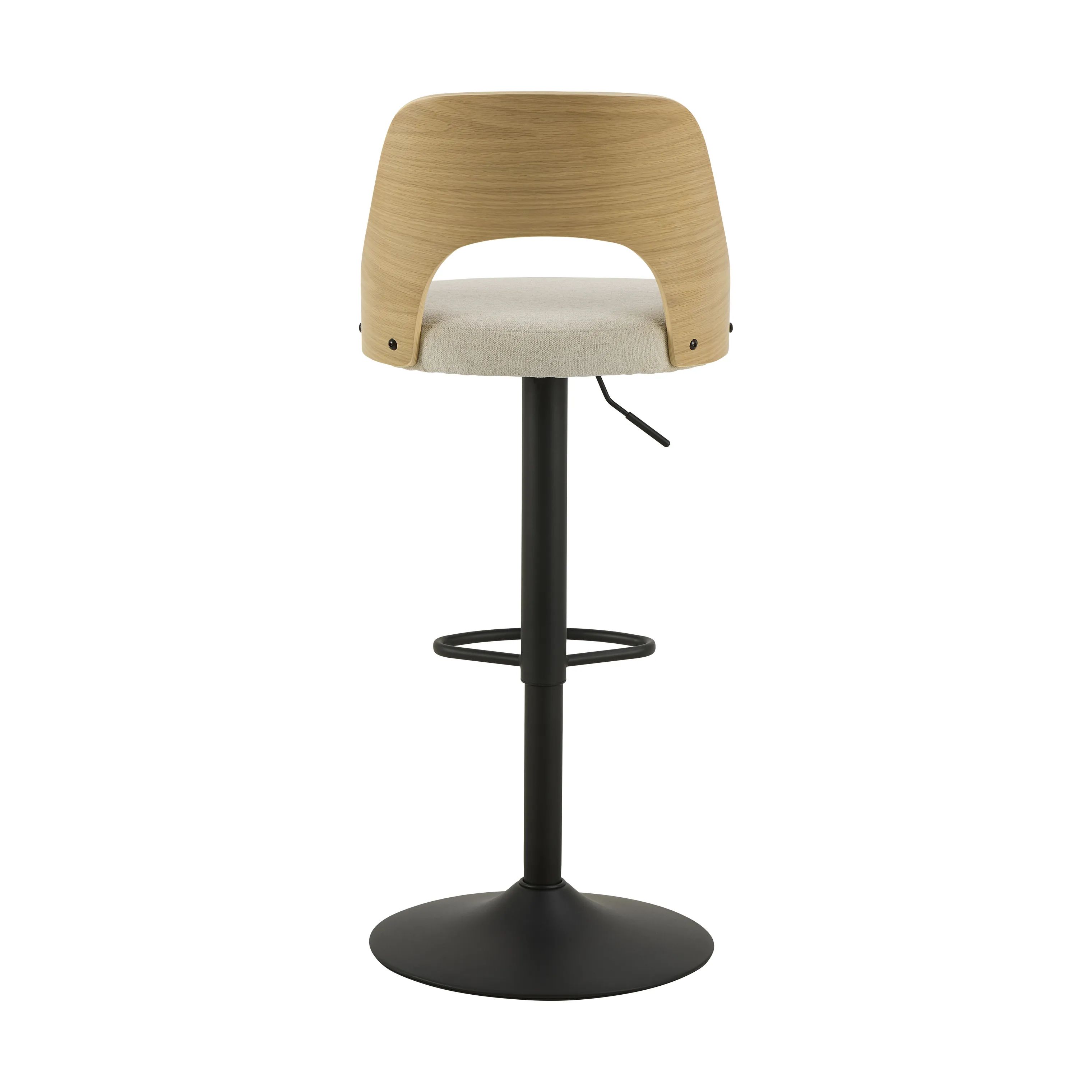 CASA Living Barstole Lucy Barstol - 2 stk i Beige/sort, 6