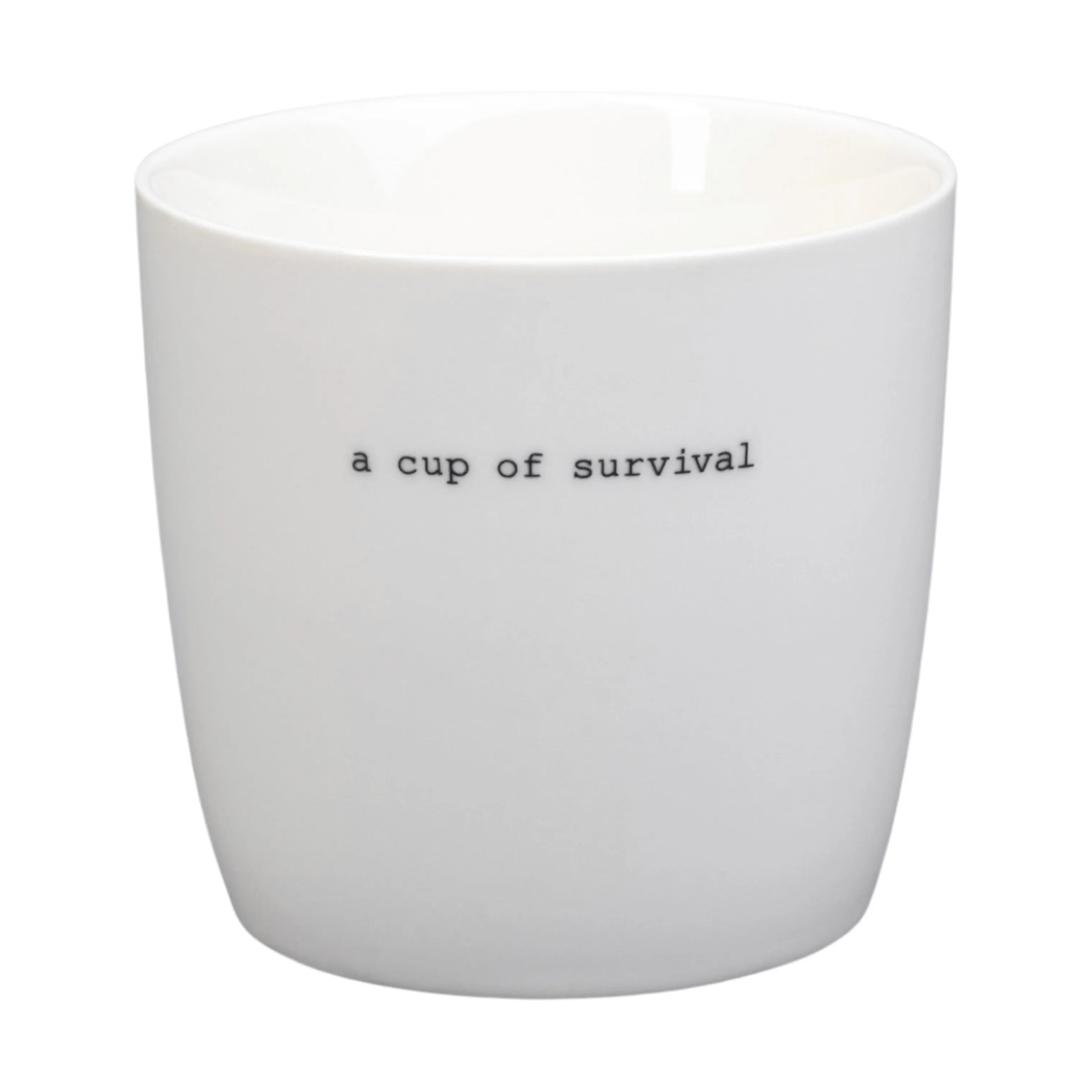 Sögne Krus og kopper uden hank Krus - Cup Of Survival i Cup Of Survival, 1