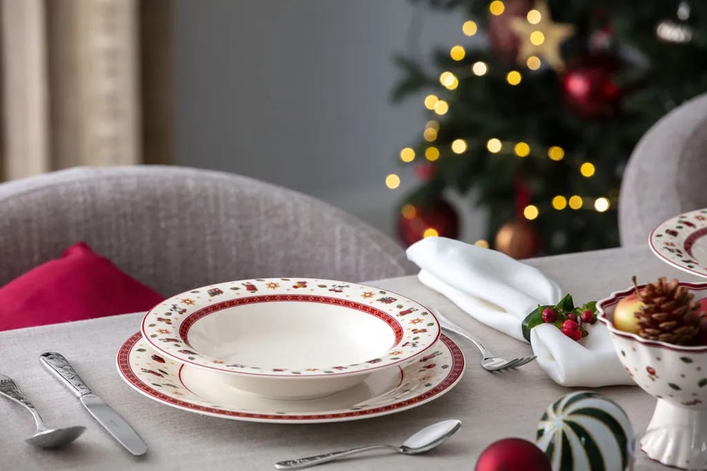 Villeroy & Boch Middagstallerkener Toy's Delight Middagstallerken i Hvid, 3
