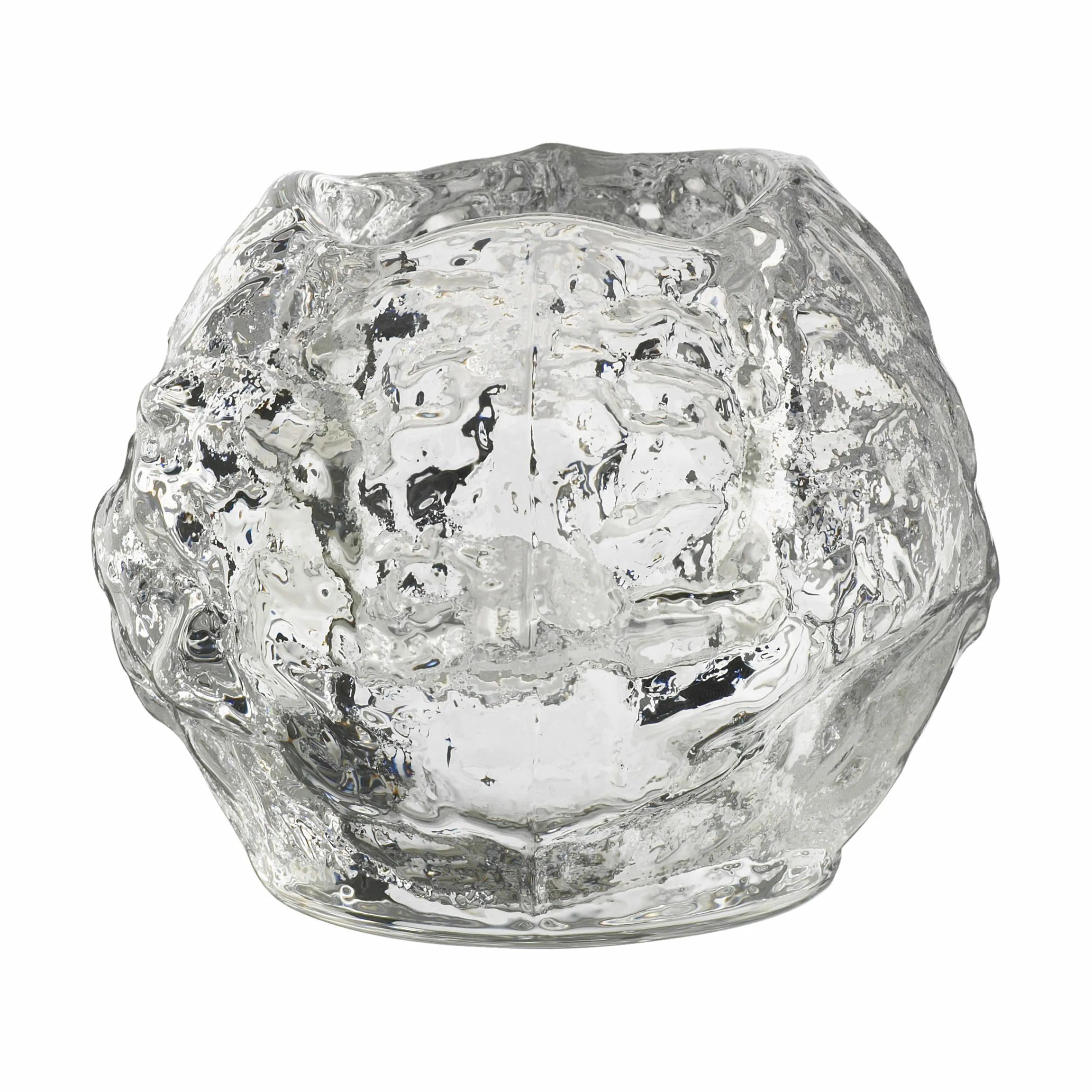 Kosta Boda Fyrfadsstage Snowball Fyrfadsstage i Klar, 9 cm, 1