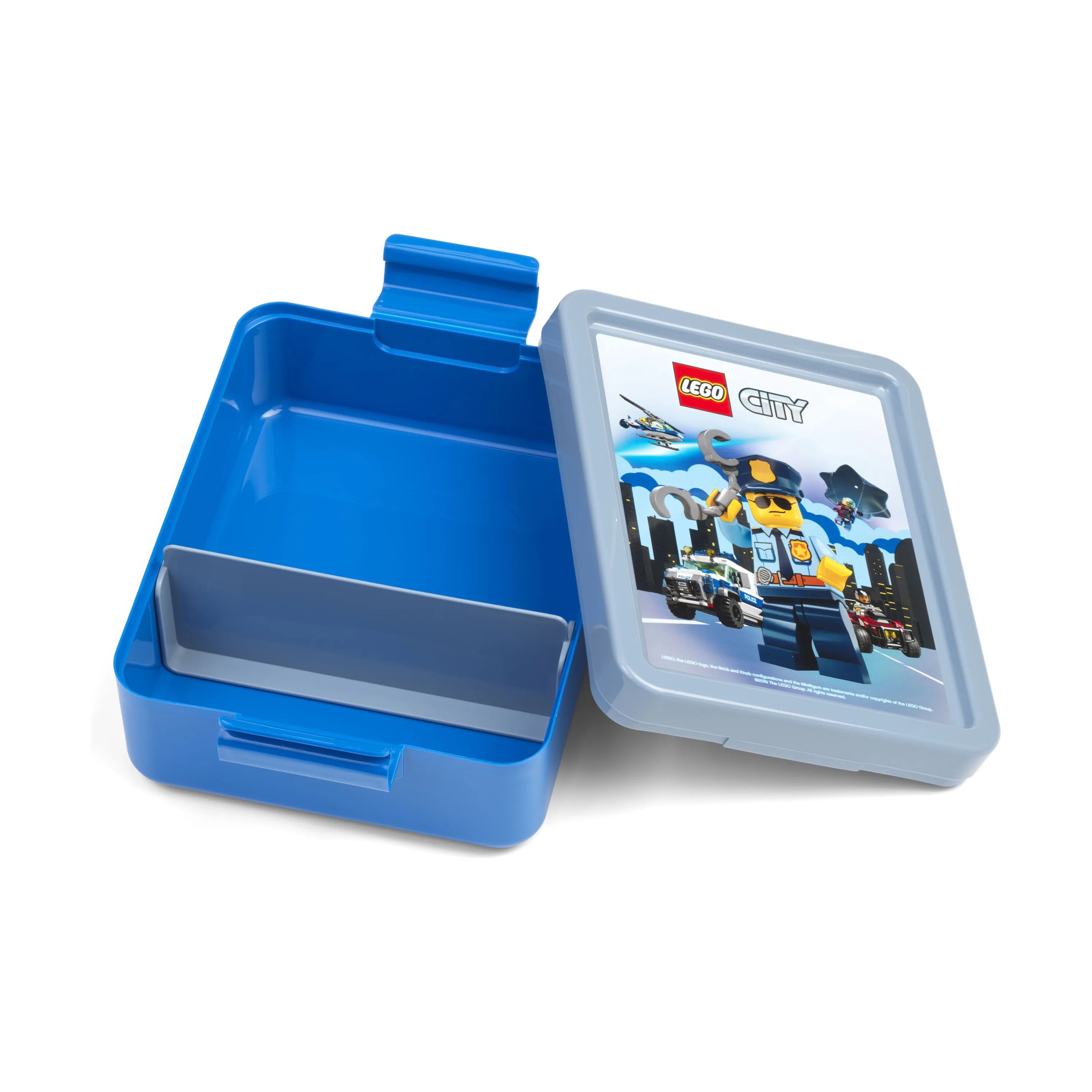 LEGO Madkasser Lego City Madkasse i Blå/grå, 2