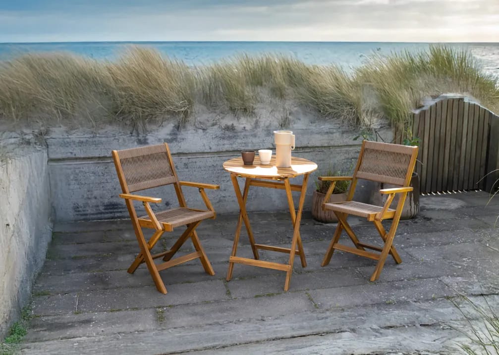 Hâws Cafésæt Nooka Cafesæt i Træ, 2