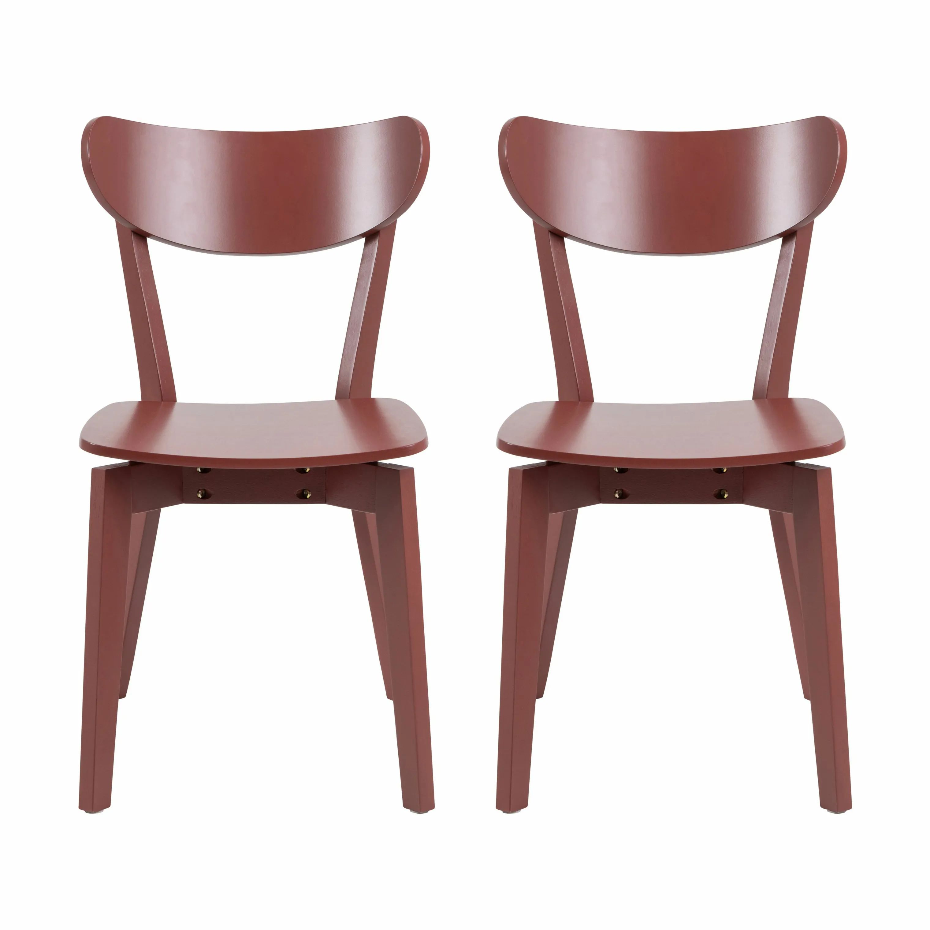 CASA Living Spisebordsstole Roxby Spisebordsstol - 2 stk. i Terracotta, 1