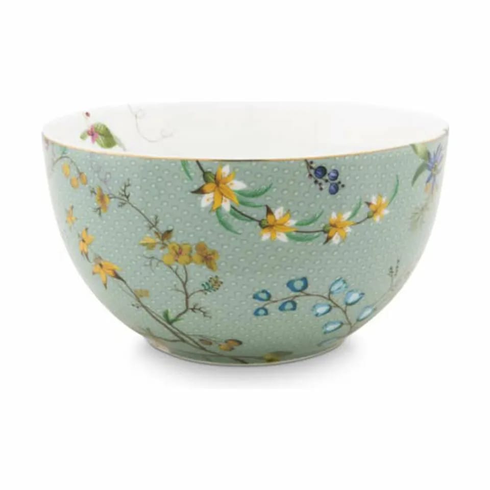 PIP Studio Skåle JOLIE FLOWERS Jolie Skål i Light Blue, 1