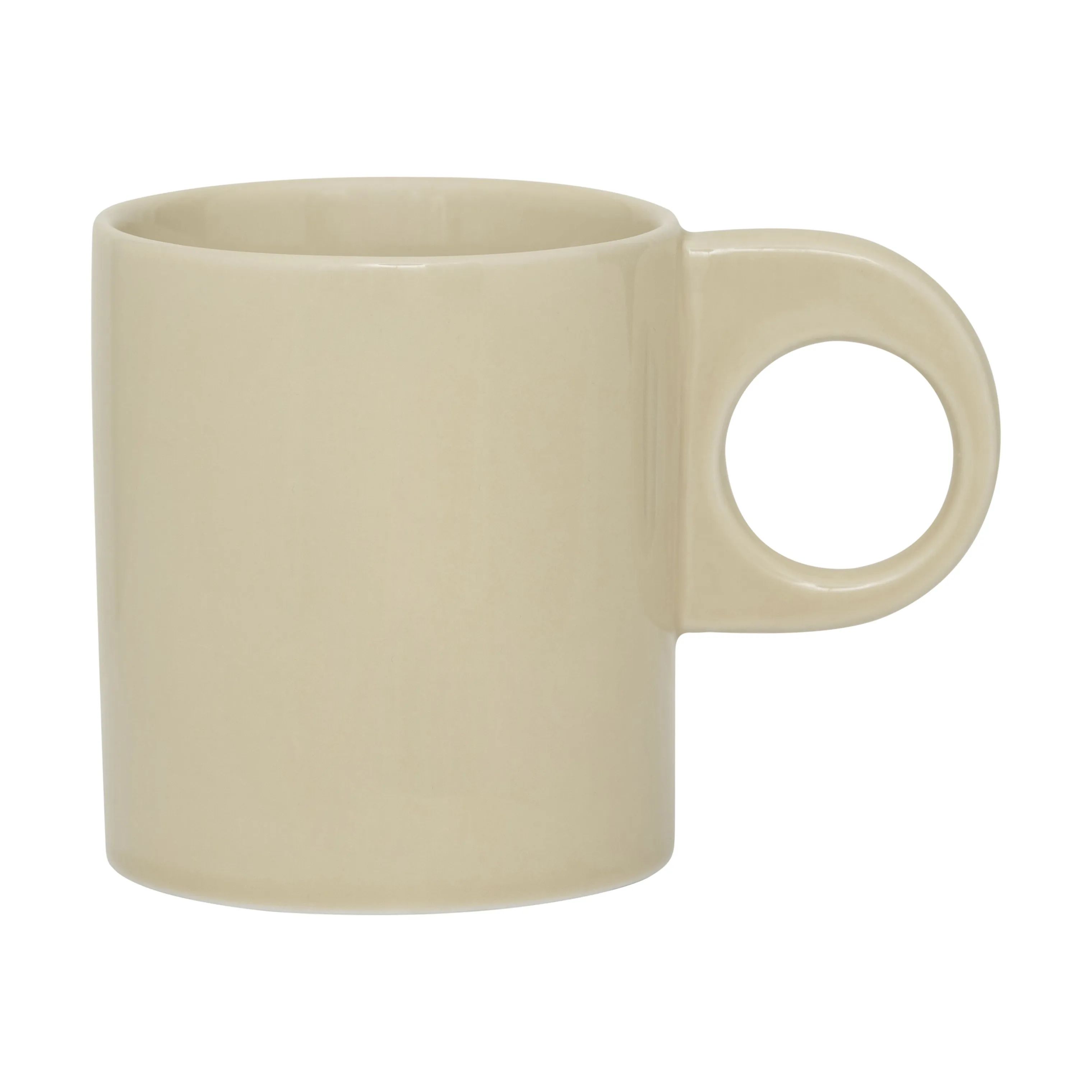 Urban Nature Culture Krus og kopper med hank Nissa Kaffekop i Beige, 1