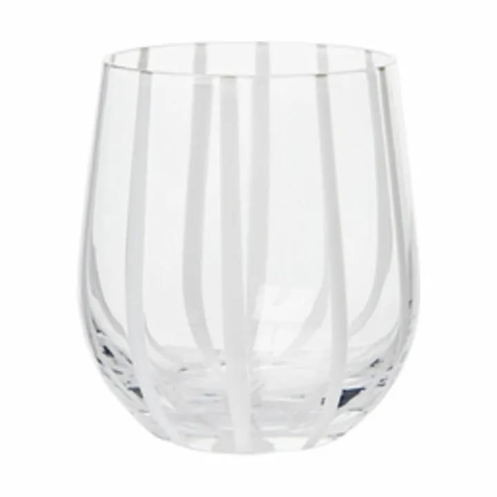 Broste Copenhagen Vandglas Stripe Drikkeglas i 35 cl, 1