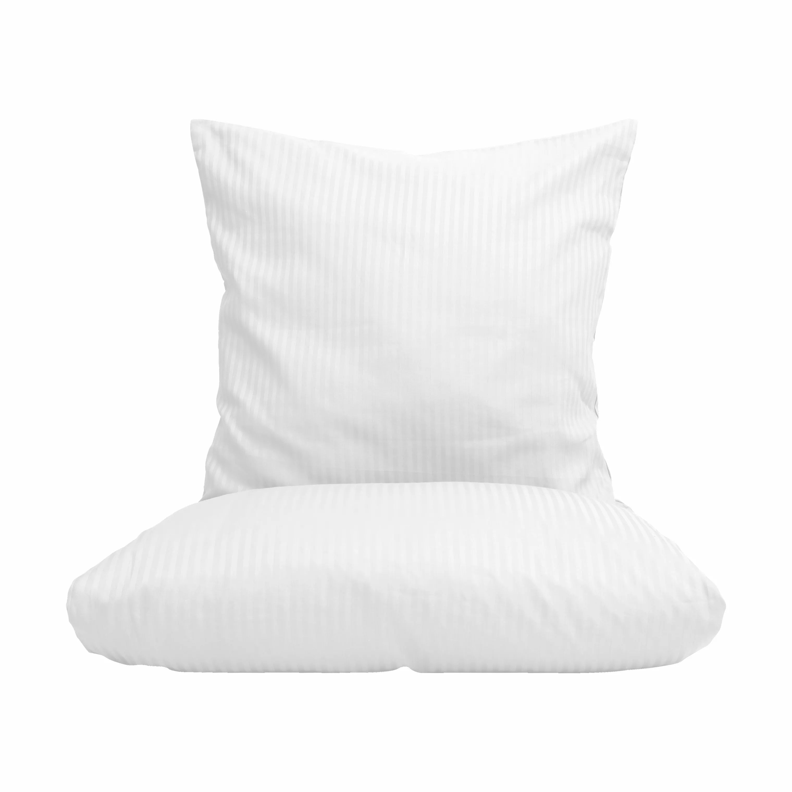 CASA Living Sengetøj Basic Sengetøj i Hvid, B140 x L220 cm, 1