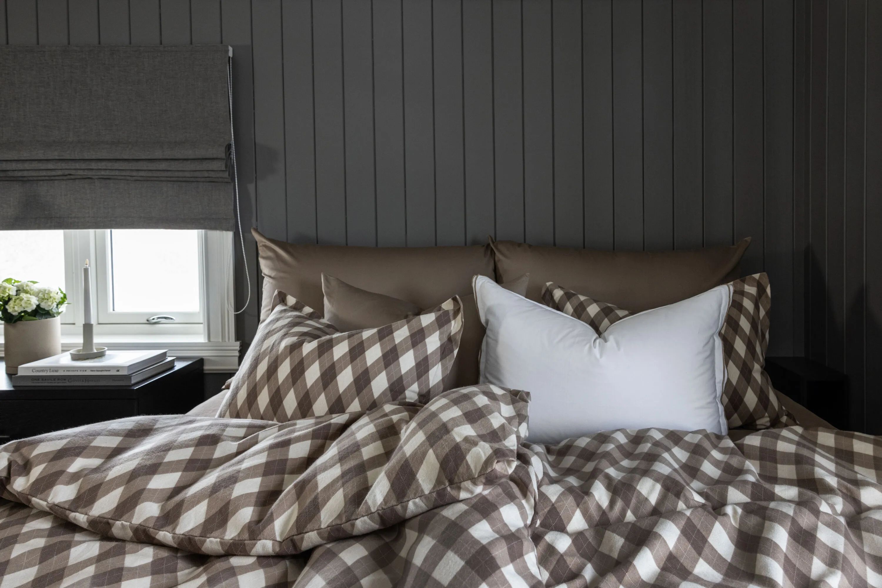 Borås Cotton Sengetøj Charlie Sengetøj i Beige, B140 x L220 cm, 5
