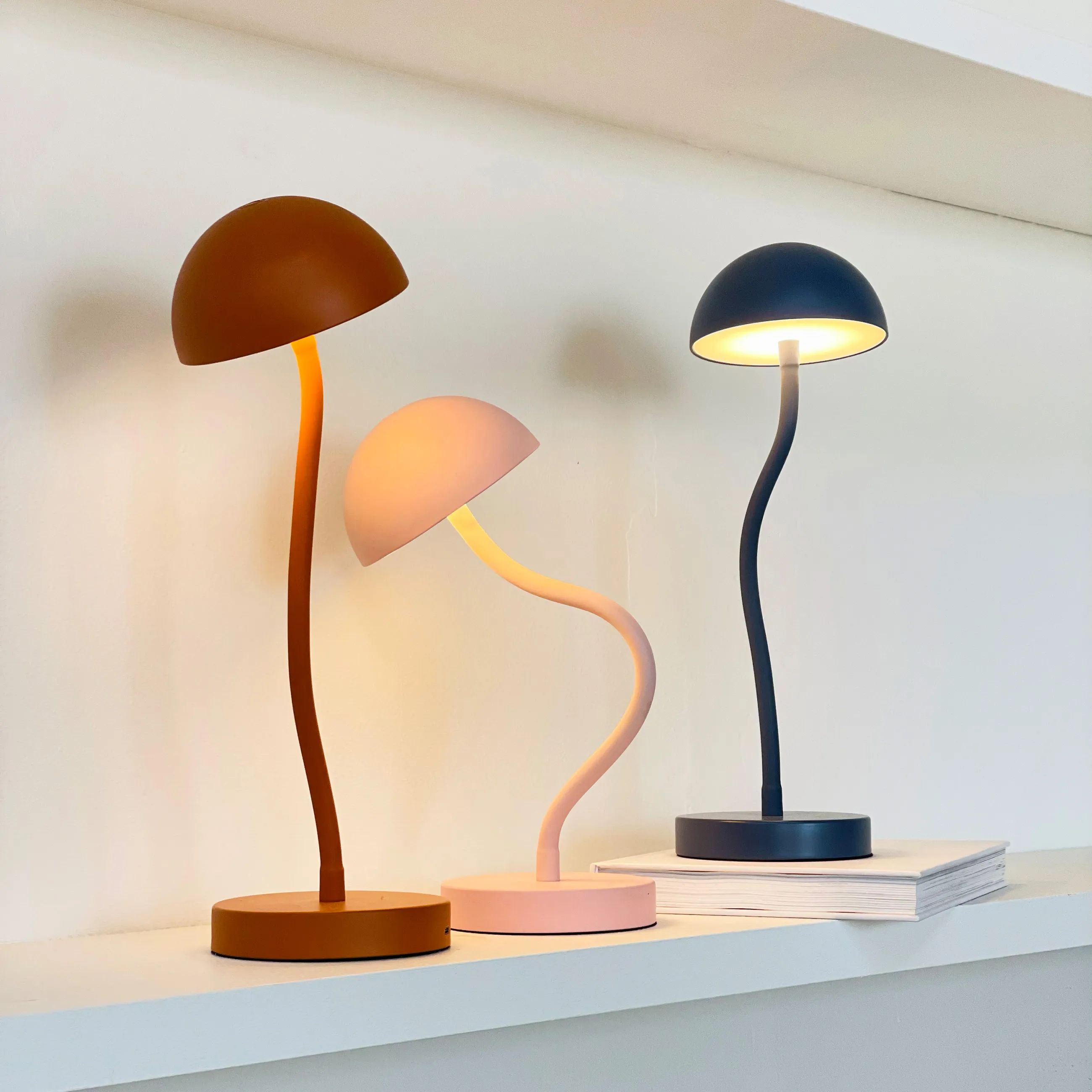 Dyberg Larsen Bordlamper Fonzy Bordlampe i Terrakotta, 2