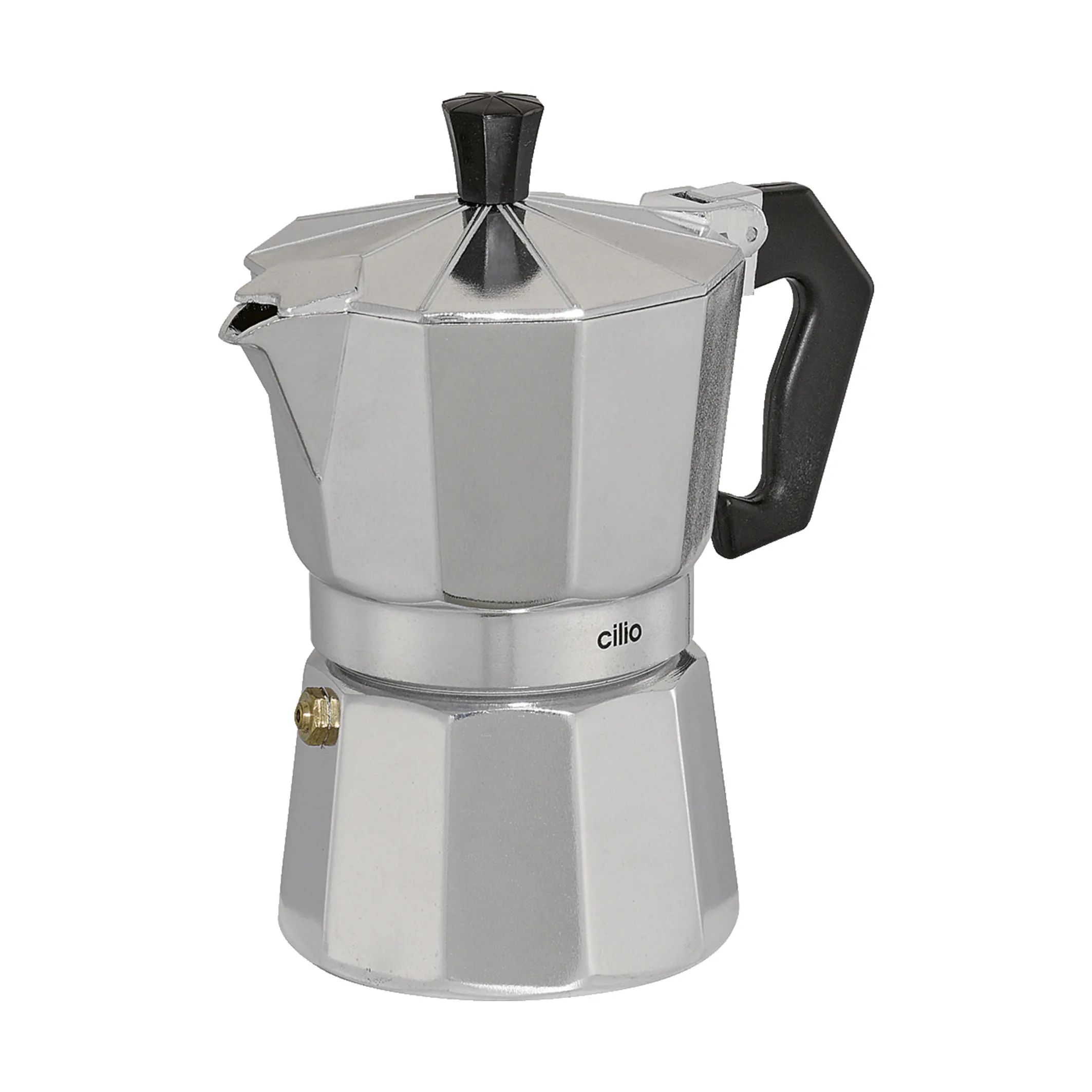 Cilio Espressokander Classico Kaffebrygger i Sølv, 1