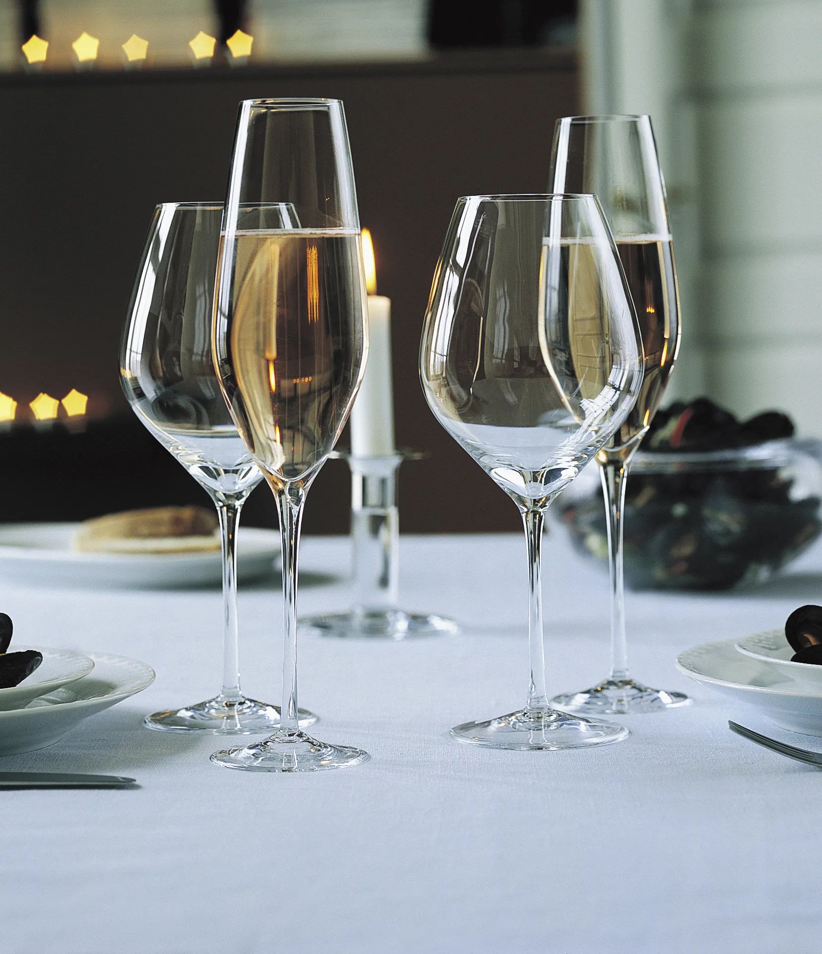 Holmegaard Champagneglas Cabernet Champagneglas - 6 stk. i Klar, 2