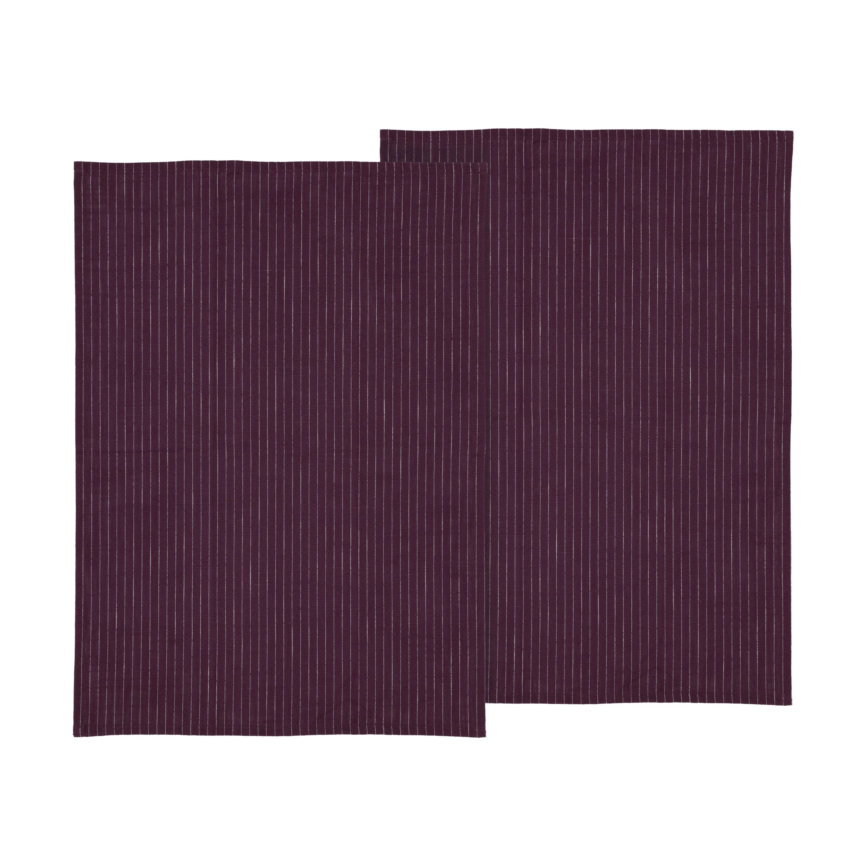 Södahl Viskestykker Line Viskestykke - 2 stk. i Purple, 1