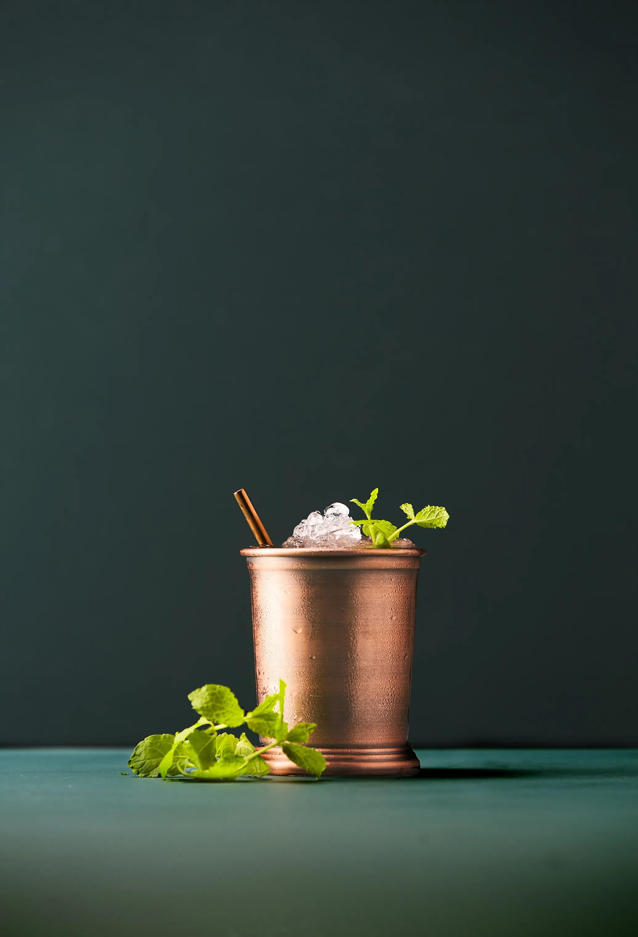 Mixology by CASA Living Cocktailglas MIXOLOGY Mint Julep Krus - 3 stk. i mat stål, guld, kobber, 35 cl, 3