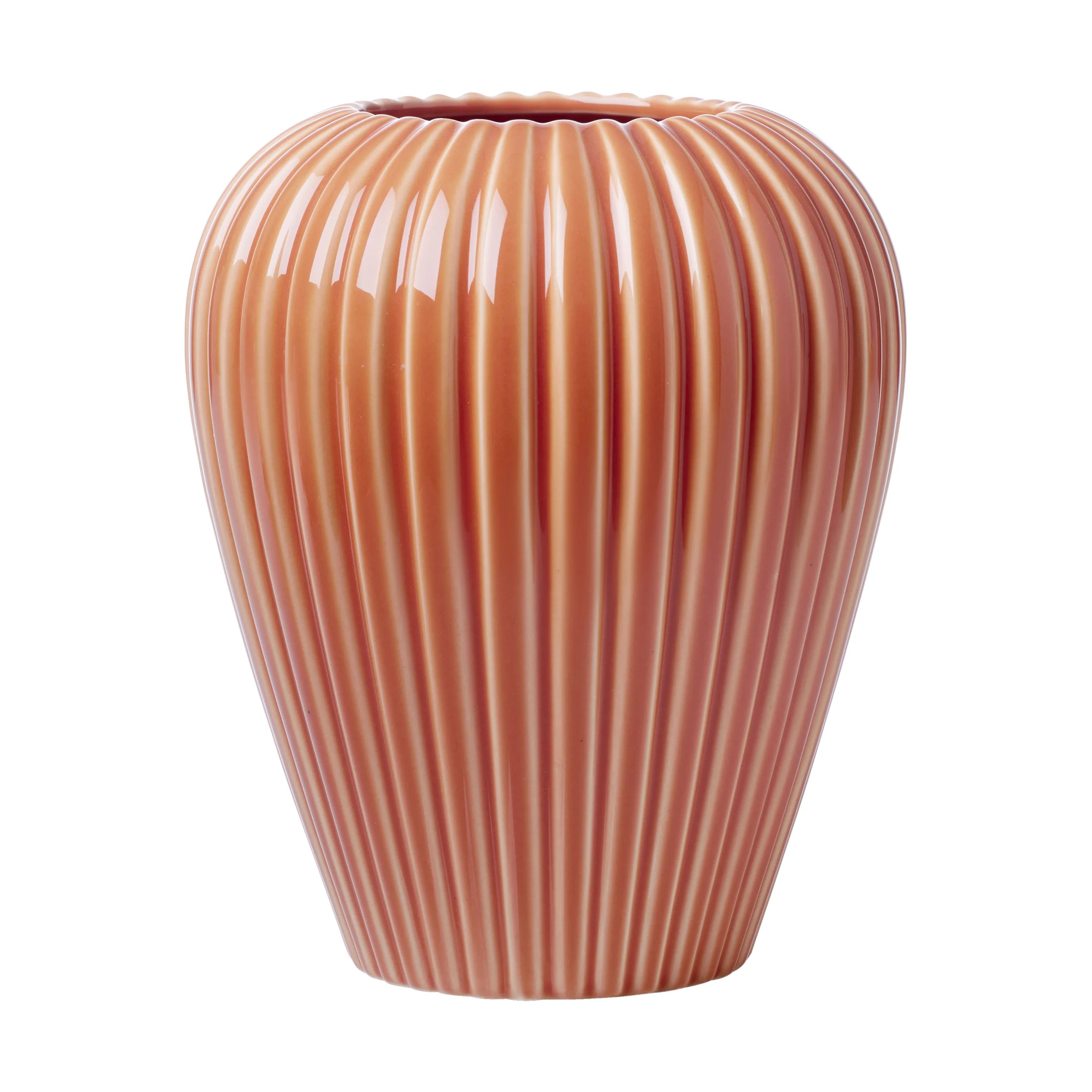 erik bagger a/s Vaser Eslau Lilje Vase i Orange, 20 cm, 1
