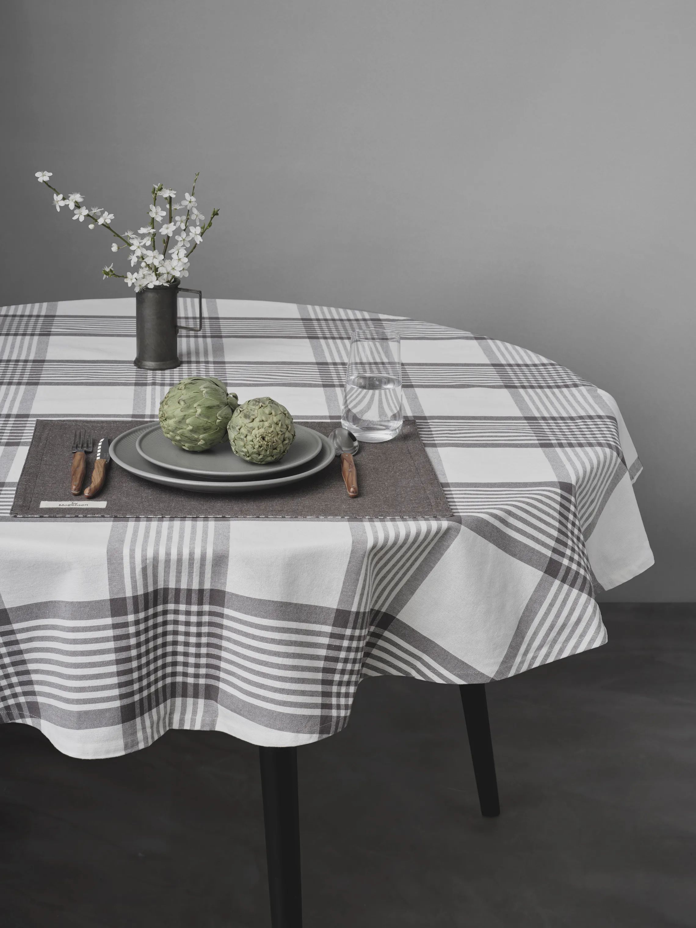 By Mogensen Duge Large Checks Dug i 180 cm, 2