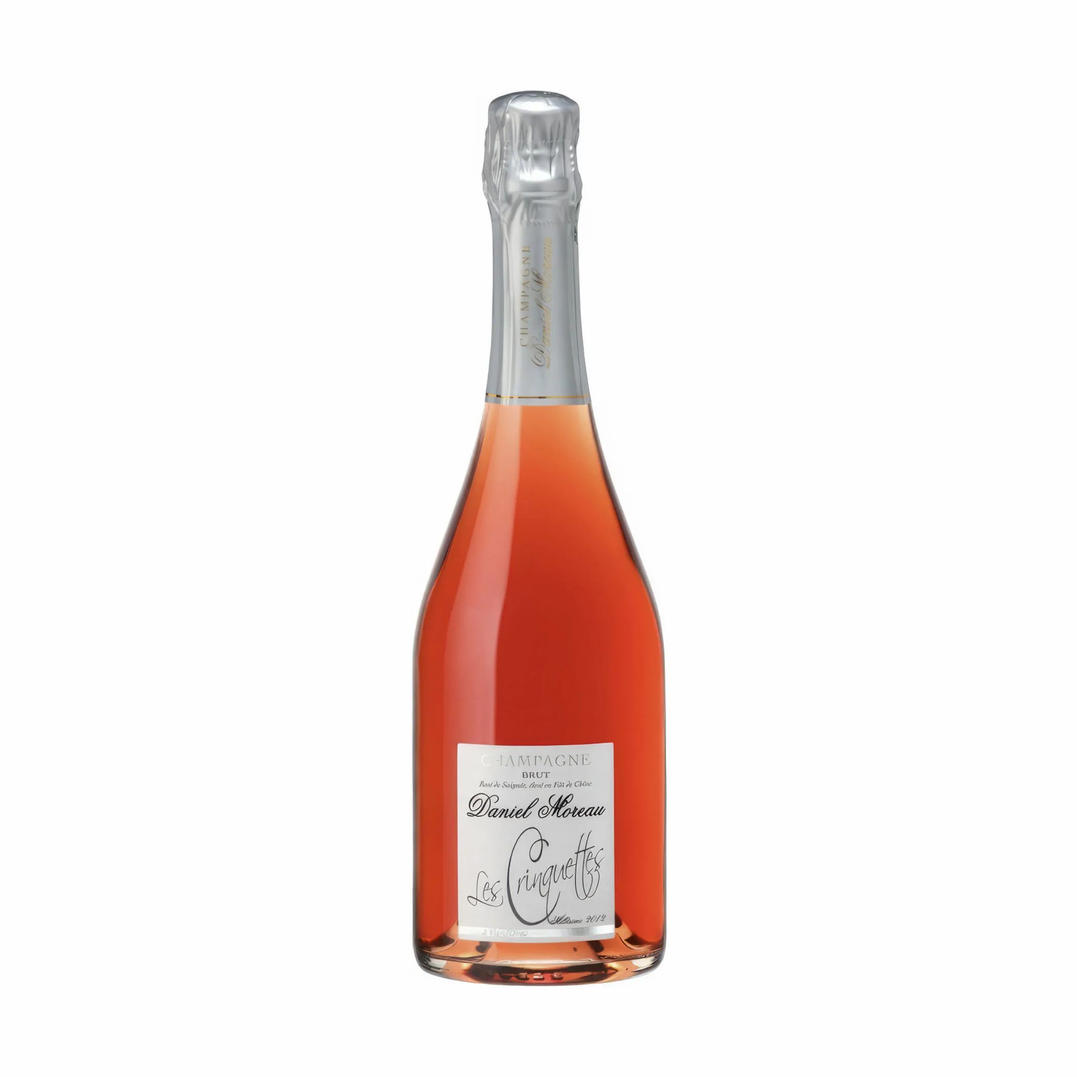 Daniel Moreau Vin Champagne Rosé Cuvee i Rød, 1