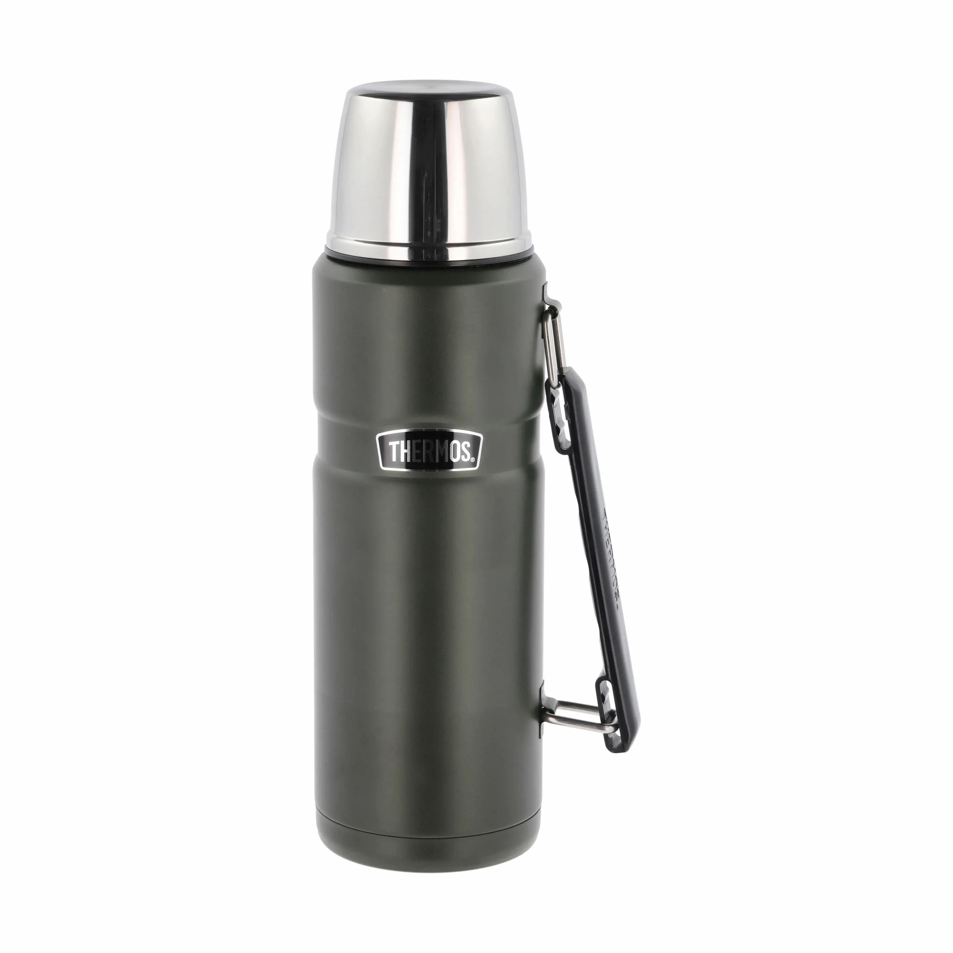 Thermos Termoflasker King Termoflaske i army, 1.2 L, 1