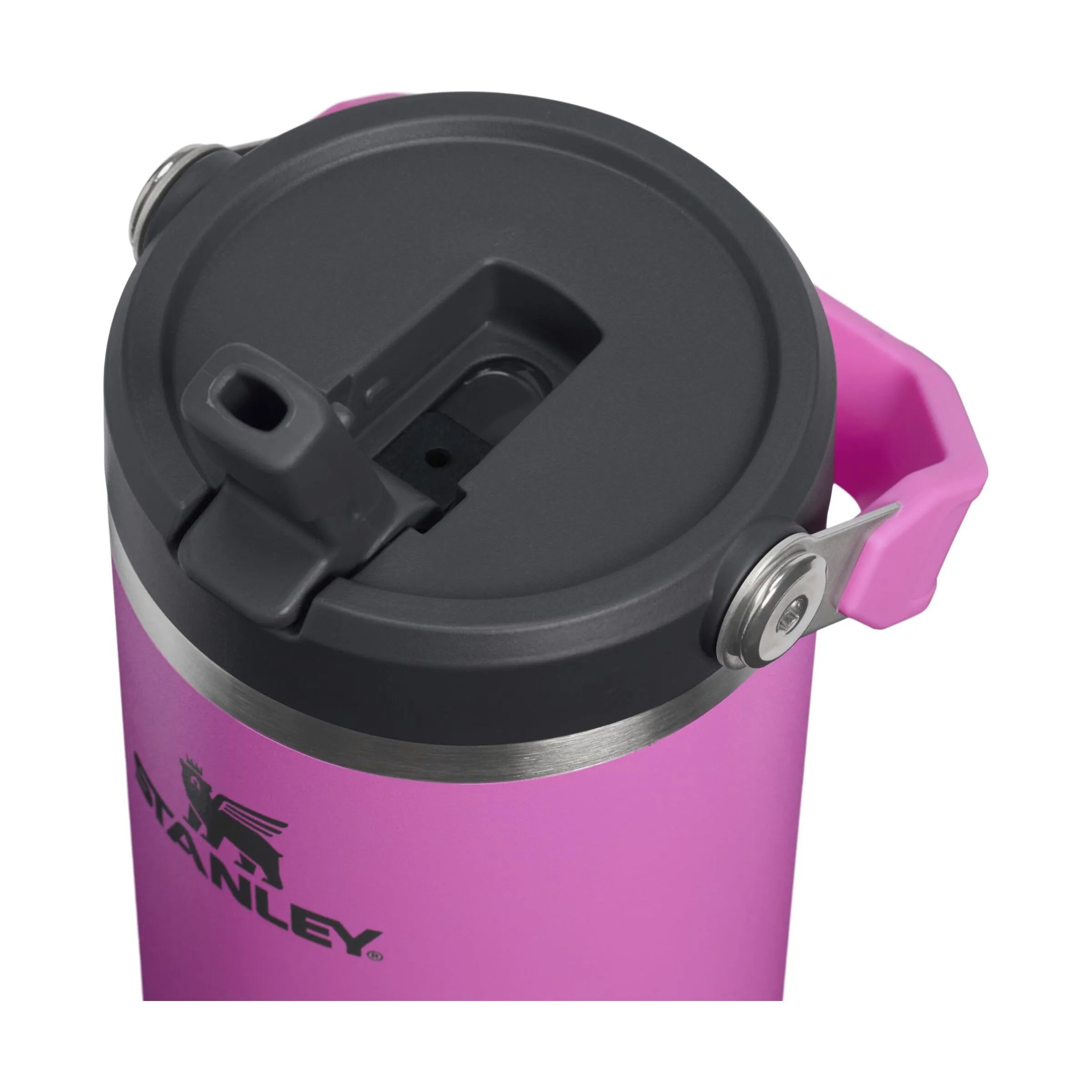 Stanley To go kopper The IceFlow Flip Straw i Hot Pink, 0.89 L, 3