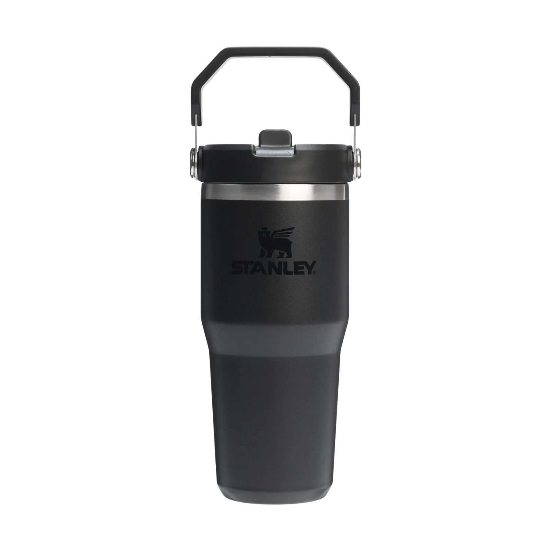 Stanley To go kopper IceFlow Flip Straw Tumbler i Black, 41 cl, 1