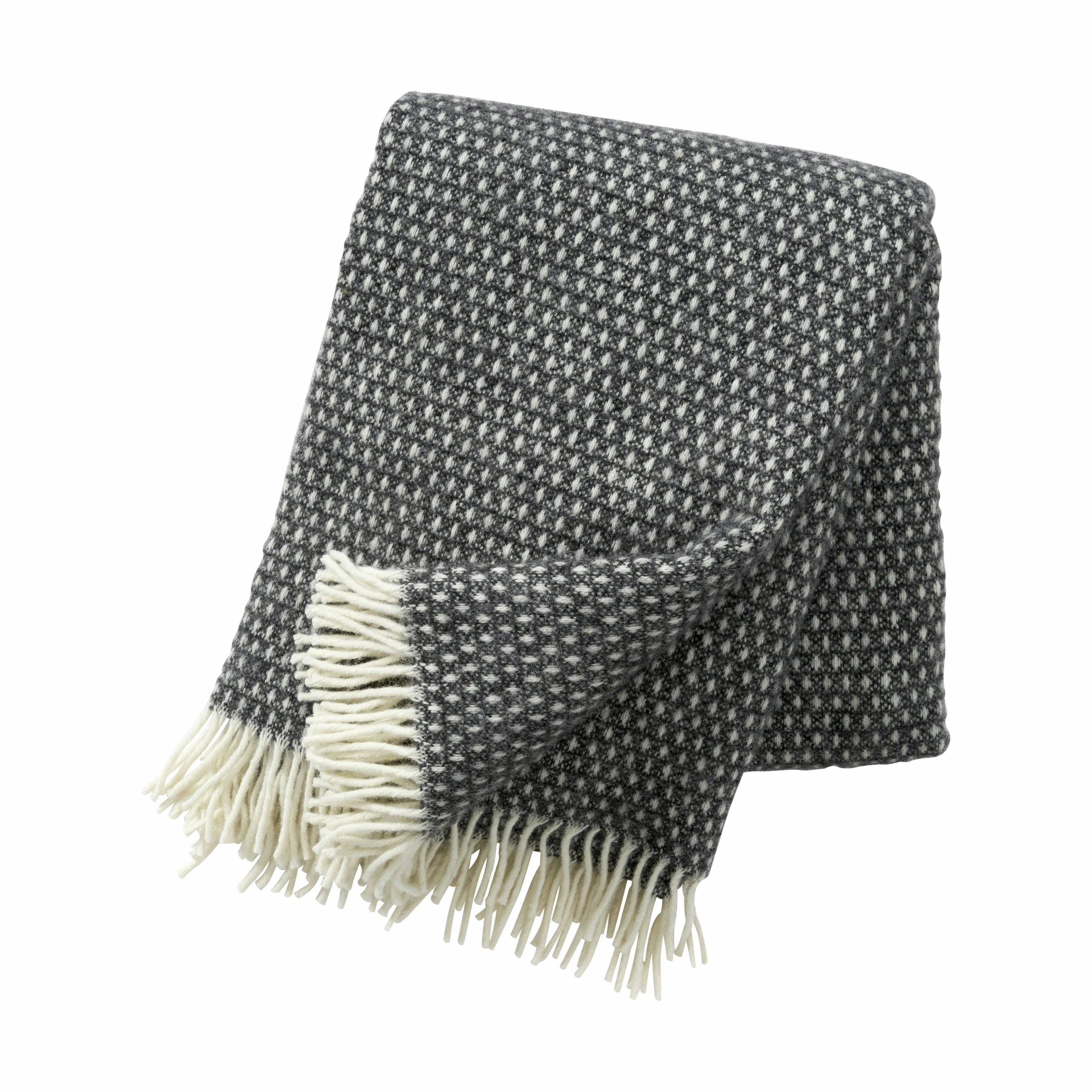 Klippan Plaider Knut Plaid i Dark grey, 1