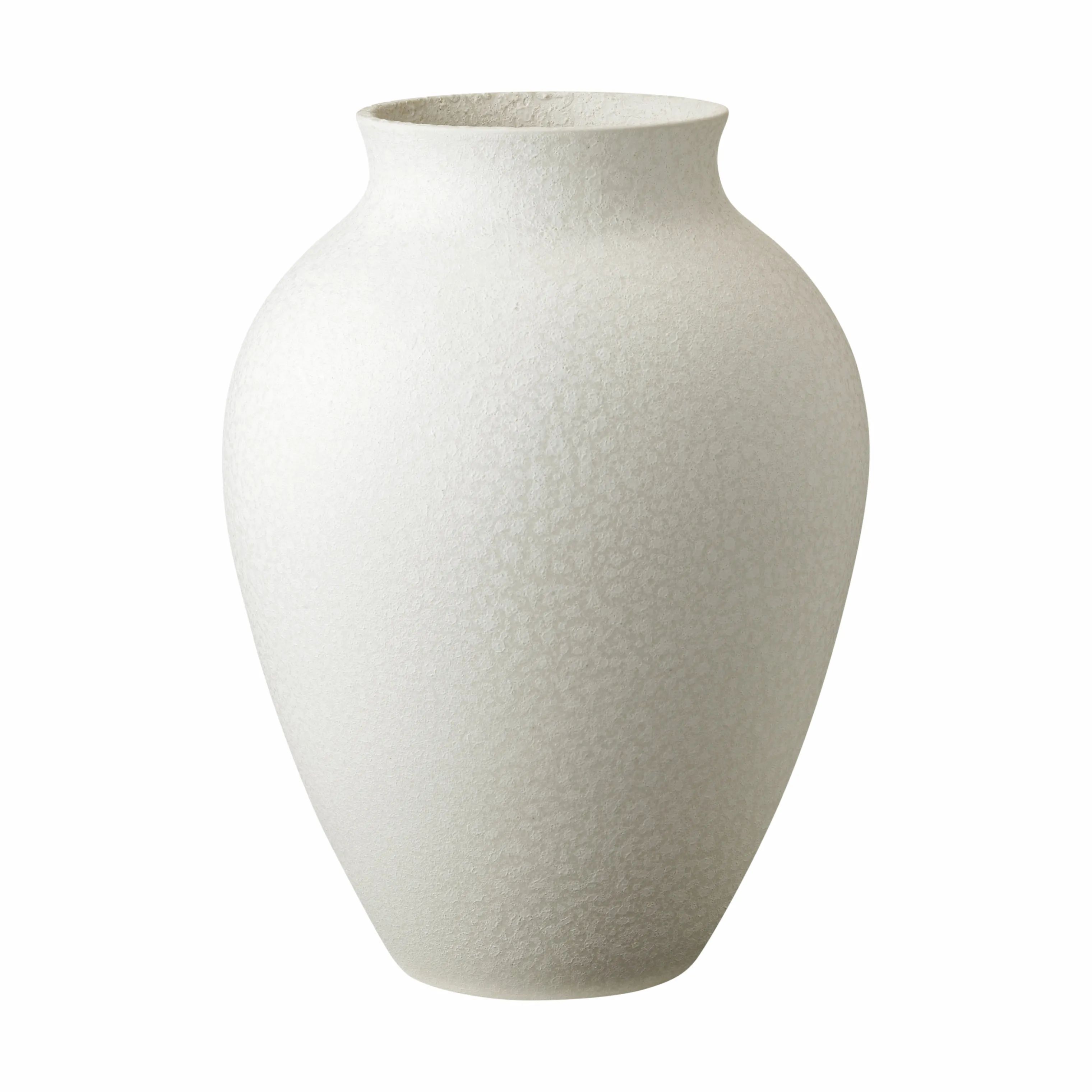 Knabstrup Keramik Vaser Vase i Hvid, 27 cm, 1