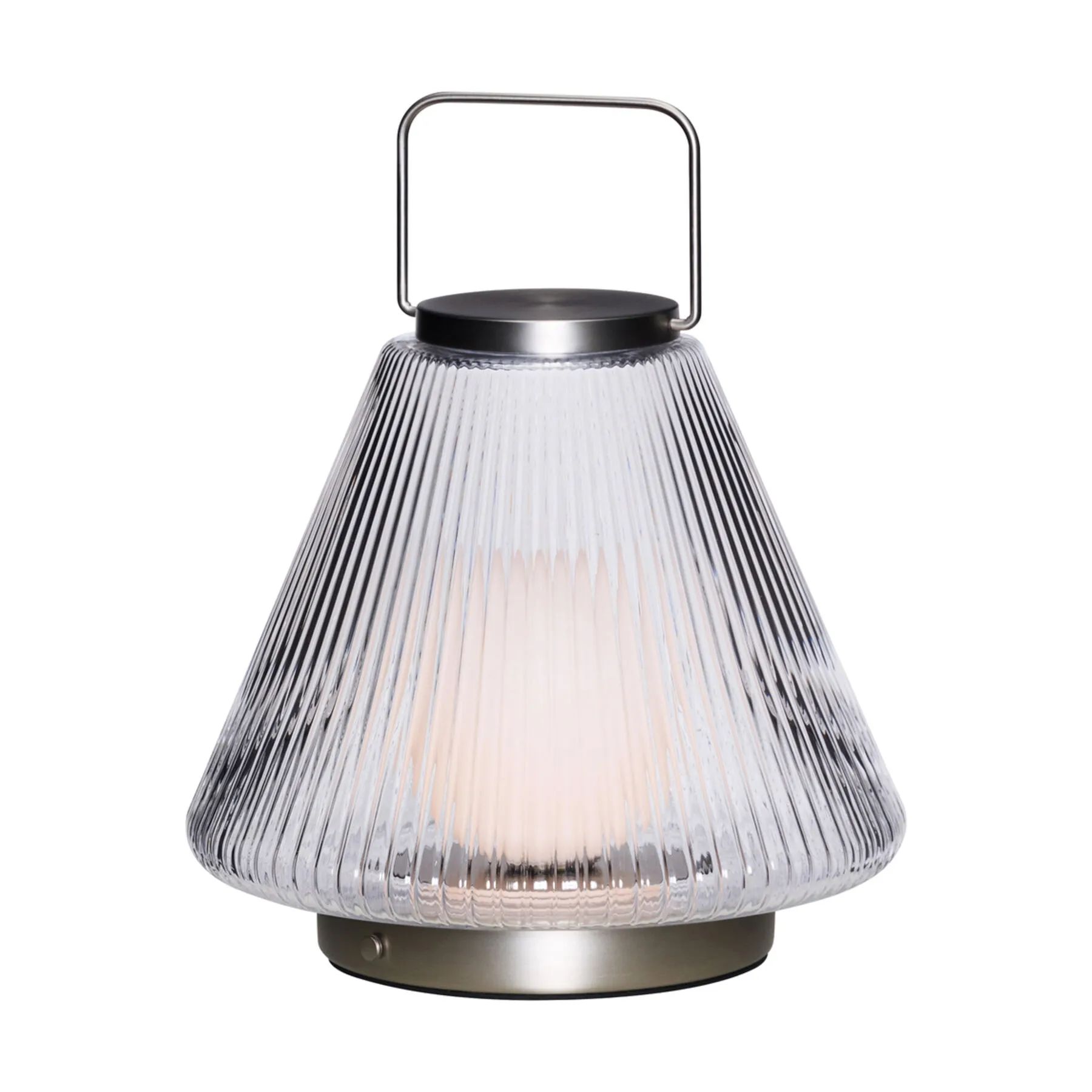 Hübsch Bordlamper Tou Transportabel Bordlampe i Nikkel, 4