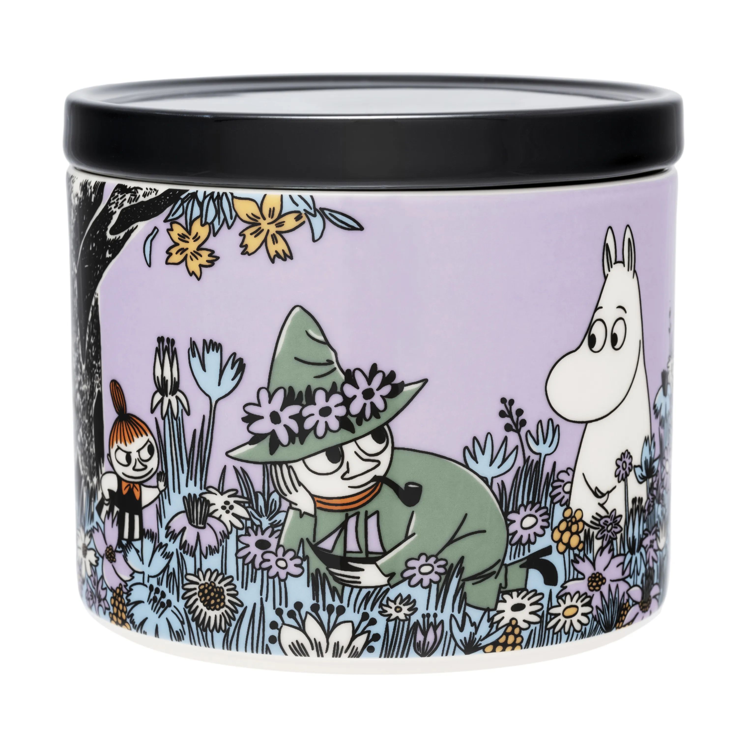 Moomin Arabia Krukker med låg Venner for evigt Krukke i Venner for evigt, 700 ml, 4