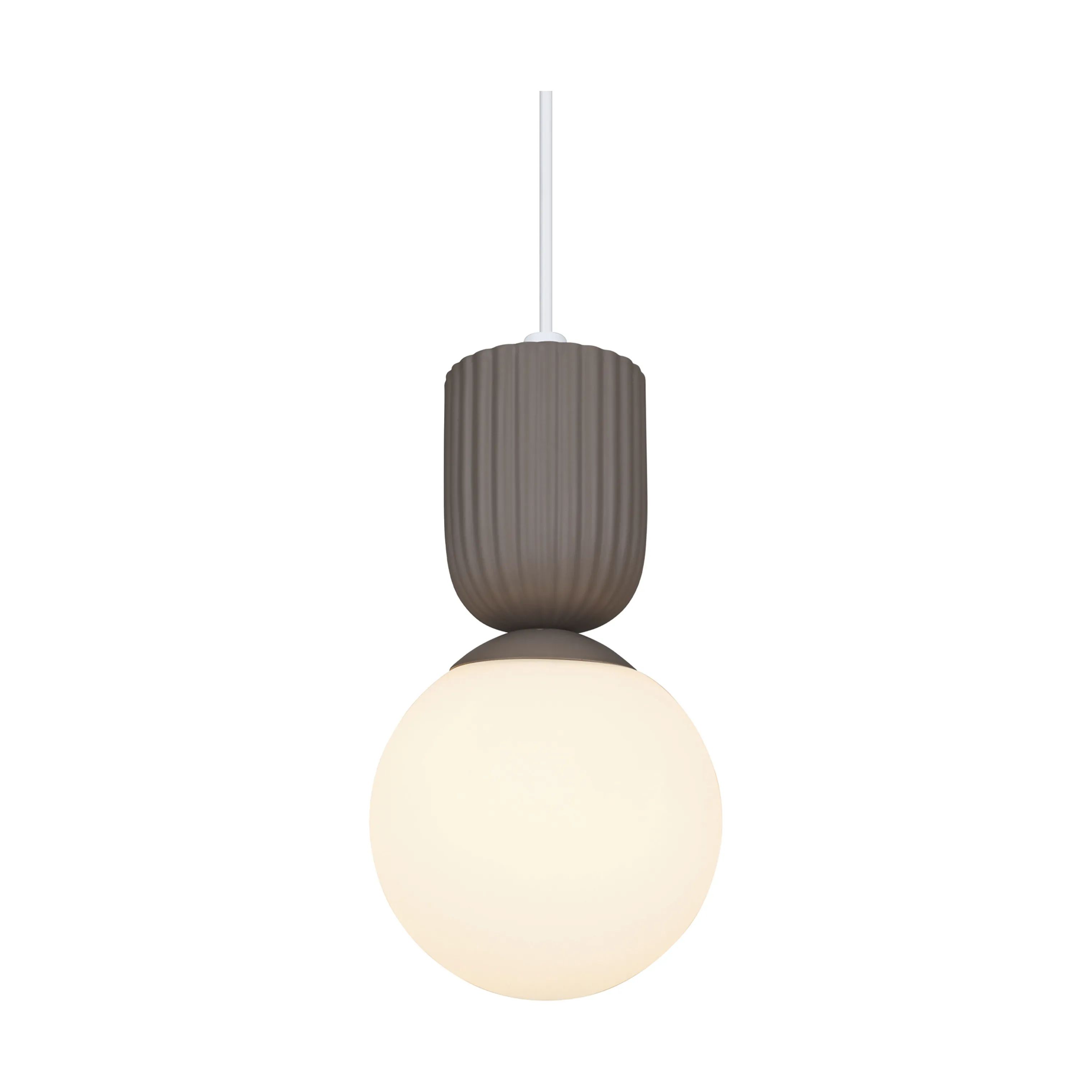 Nordlux Pendler Sadie Pendel i Lys brun / Opal, 7