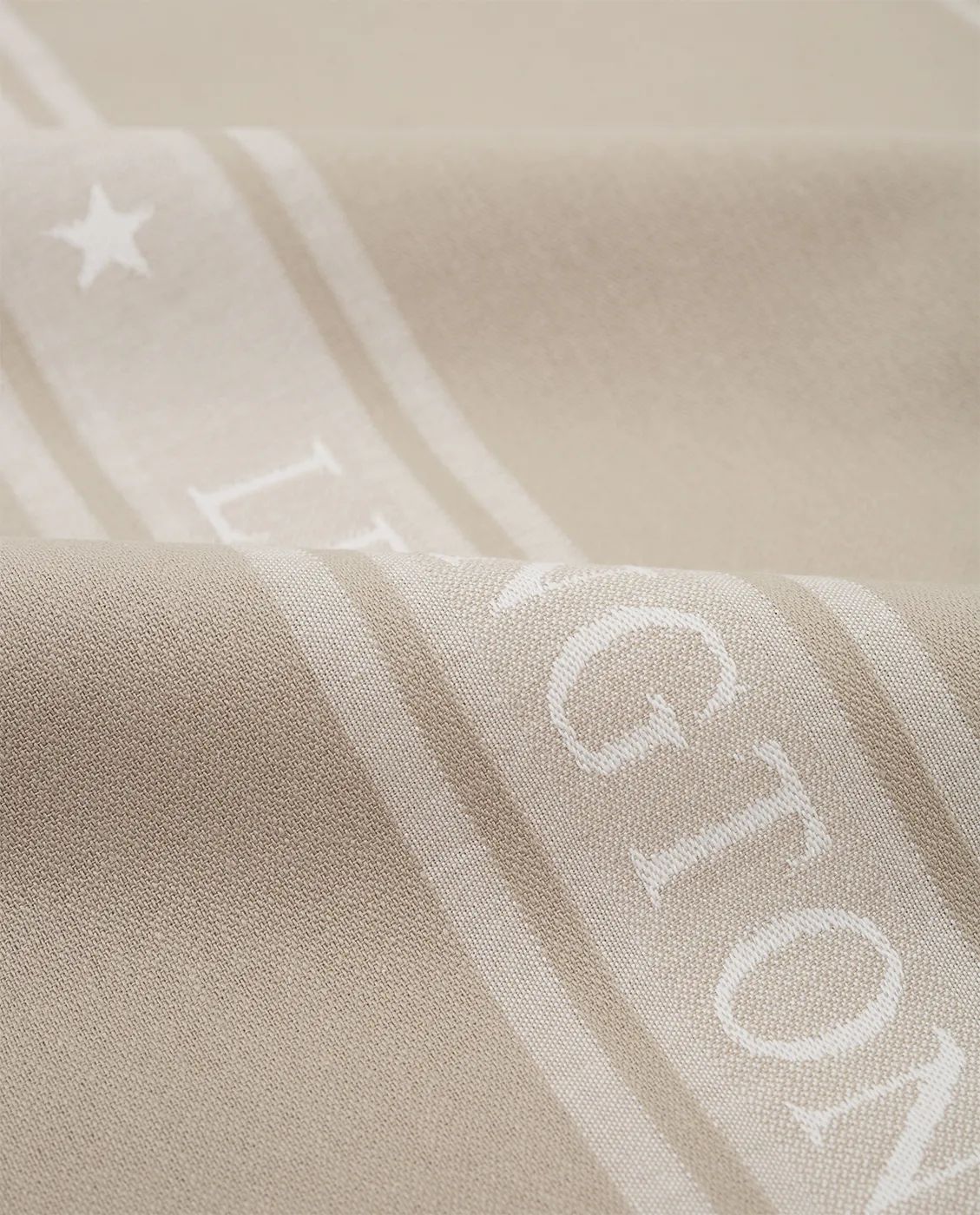 Lexington Viskestykker Icons Star Viskestykke i Beige/hvid, 2