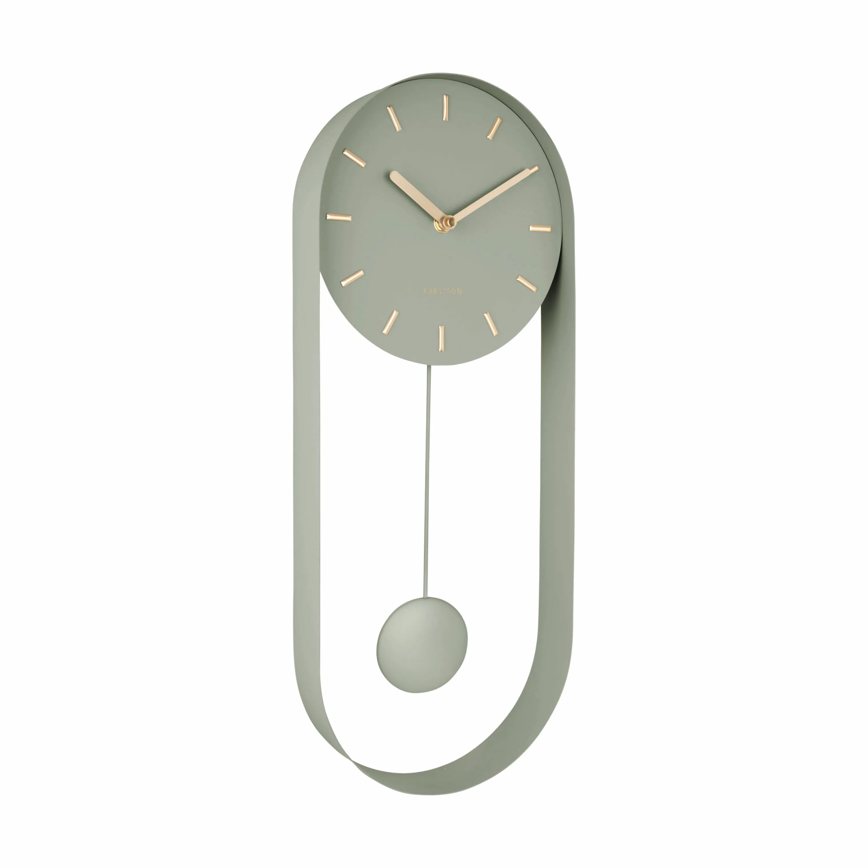 Karlsson Vægure Pendulum charm Charm Pendulum Vægur i Grøn, 3