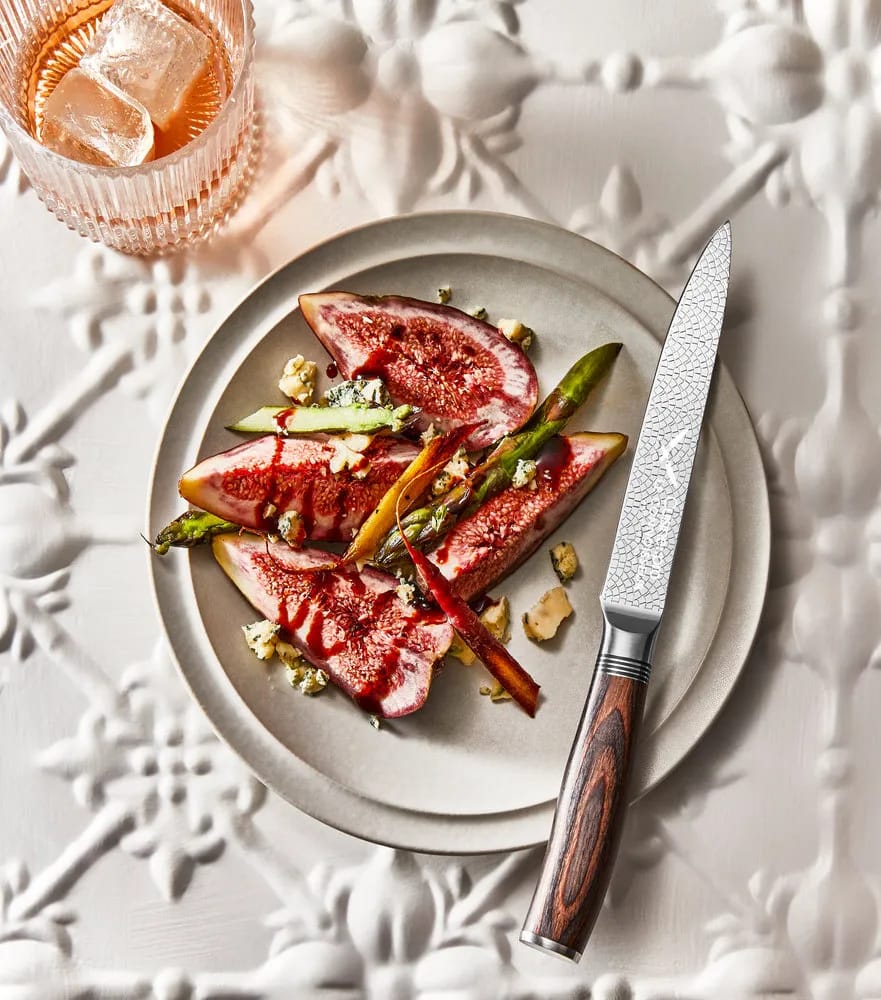 THE CUSTOM CHEF™ Universalknive Cuisine::pro Le Connoisseur Utilty Kniv i Brun, 2