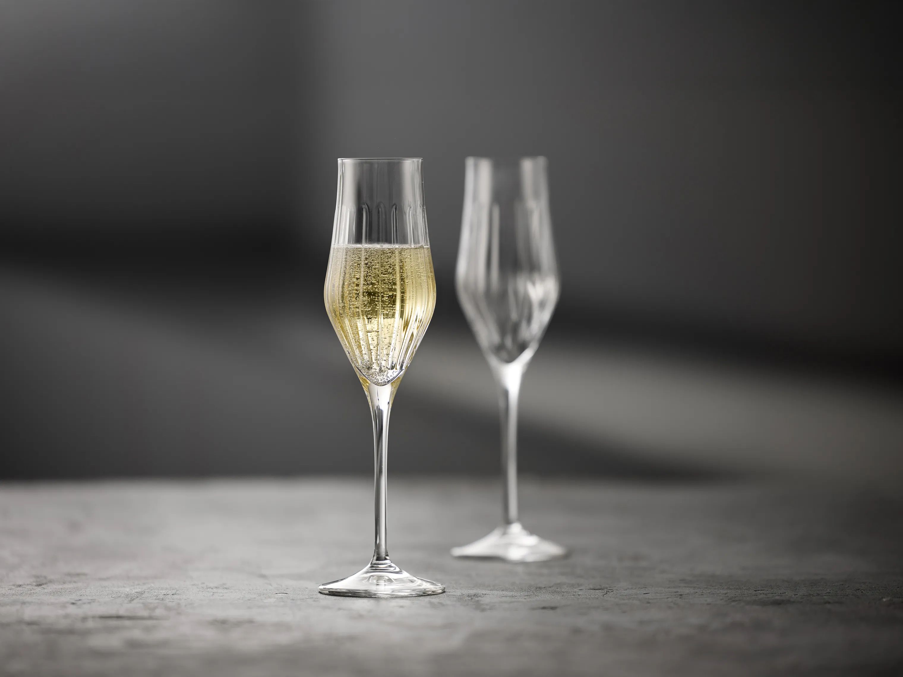 Lyngby Glas Champagneglas Ane Champagneglas - 4 stk. i Klar, 2