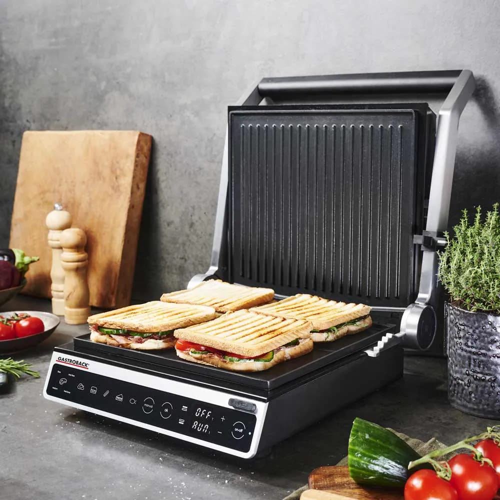 GASTROBACK Bordgrill Design Advanced Smart Bordgrill i Sort/stål, 2