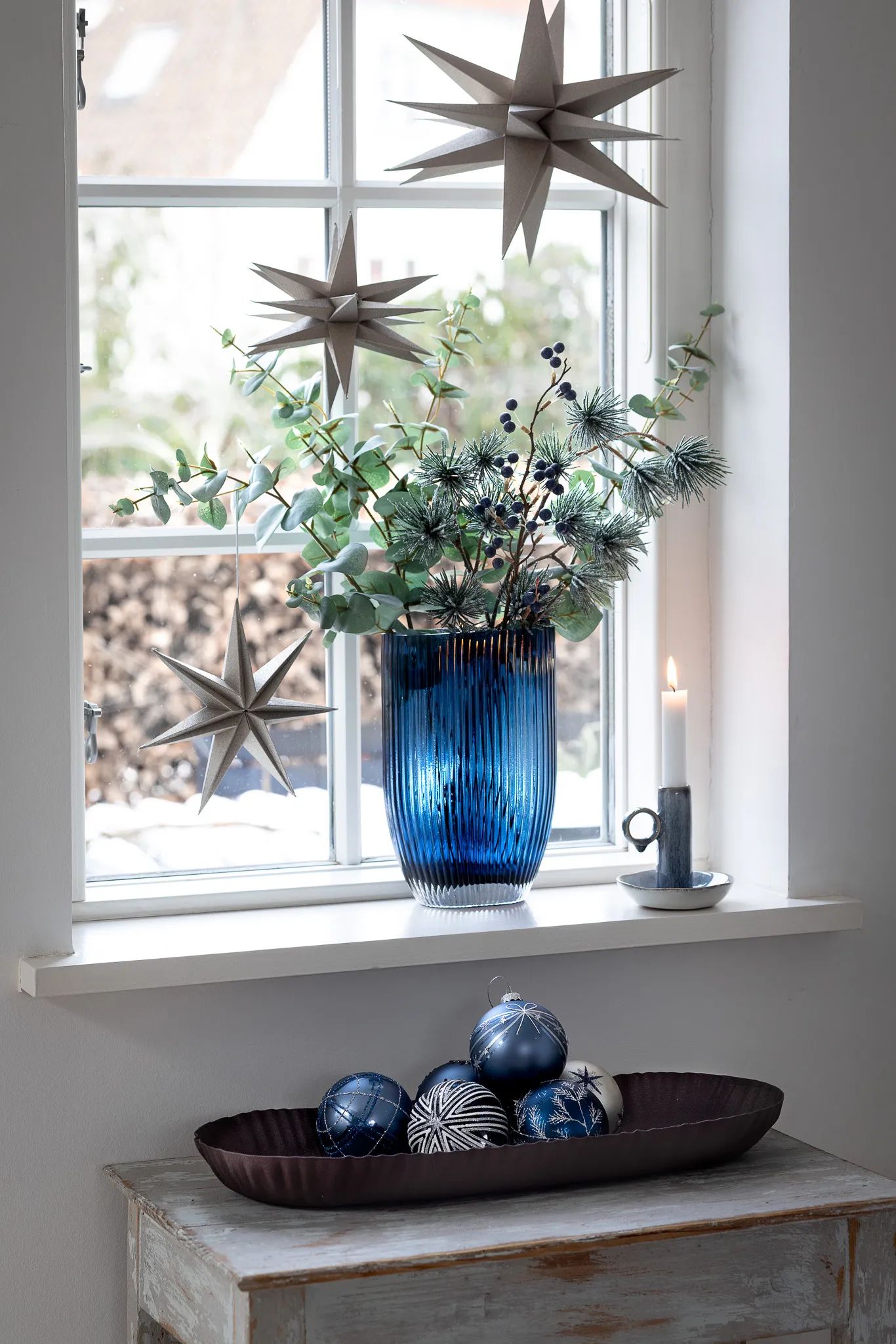 Casa Christmas Bakker Metalbakke i Mørk brun, 2