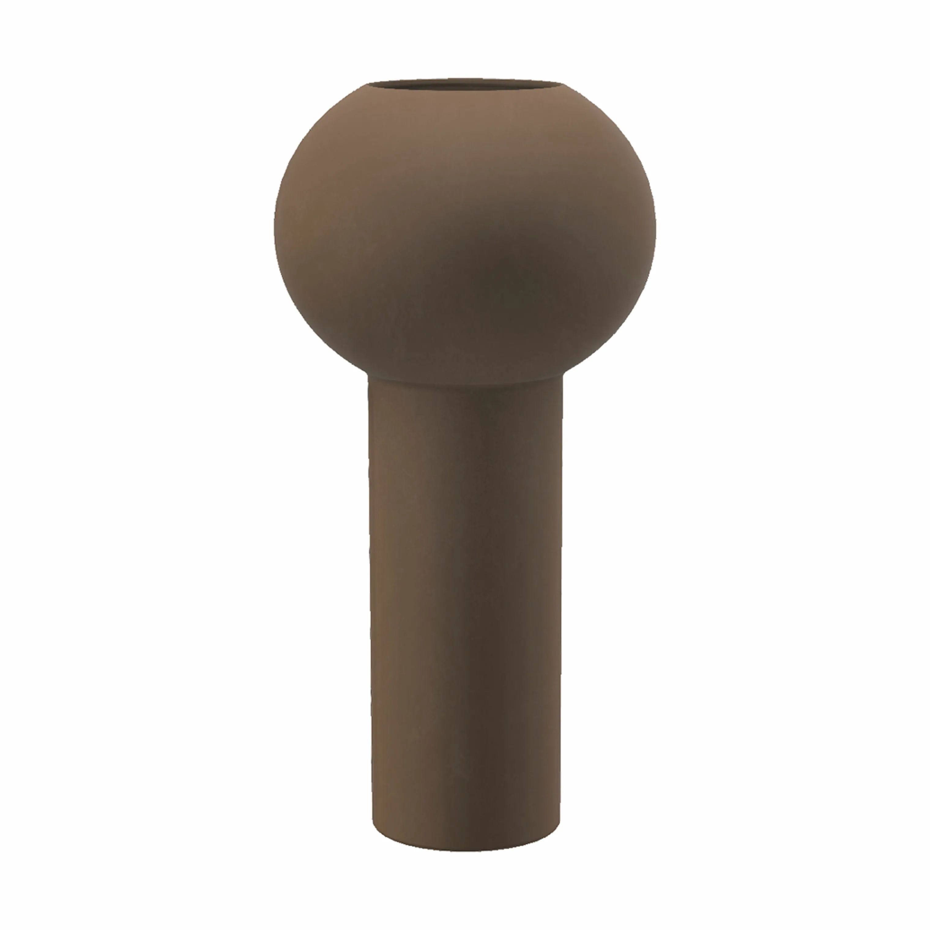 Cooee Vaser Pillar Vase i Kokosnød, 24 cm, 1