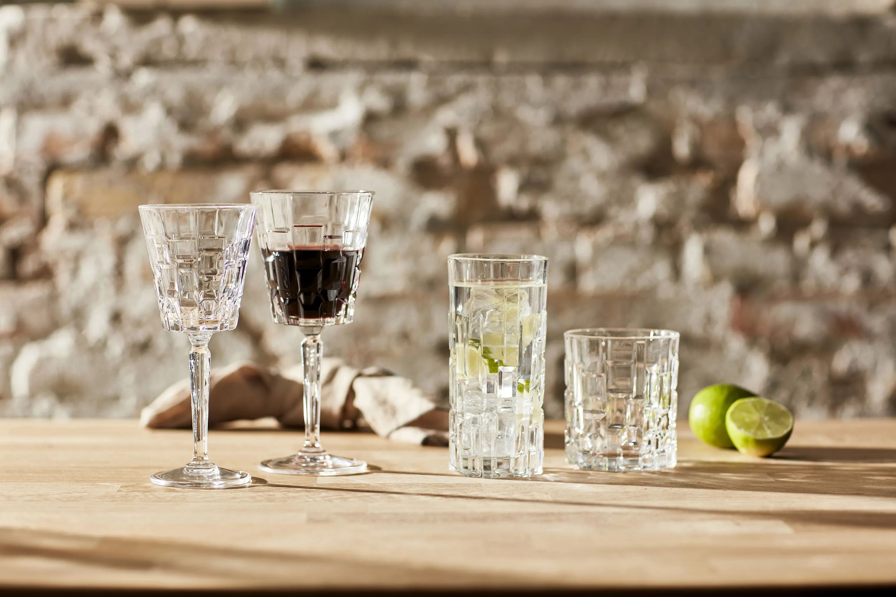 Lyngby Glas Hvidvinsglas Etna Hvidvinsglas - 4 stk. i Klar, 20 cl, 2