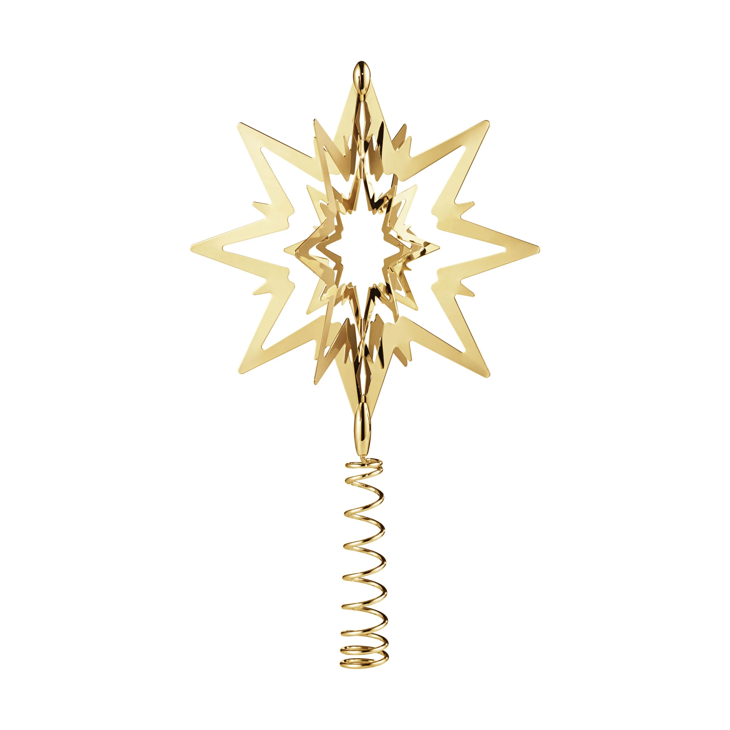 Georg Jensen Topstjerner Christmas Collectibles Topstjerne - Lille i Guldfarvet, Lille, 1