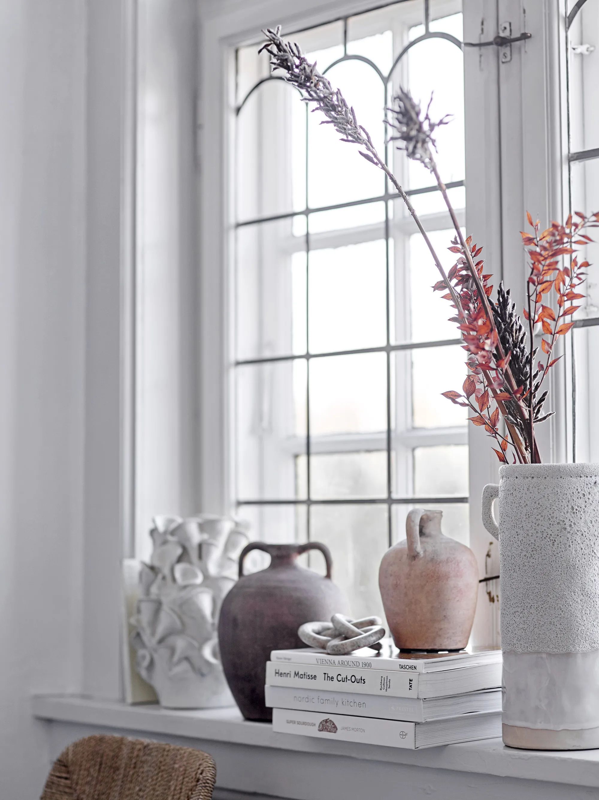 Bloomingville Vaser Tarin Vase i hvid, 1