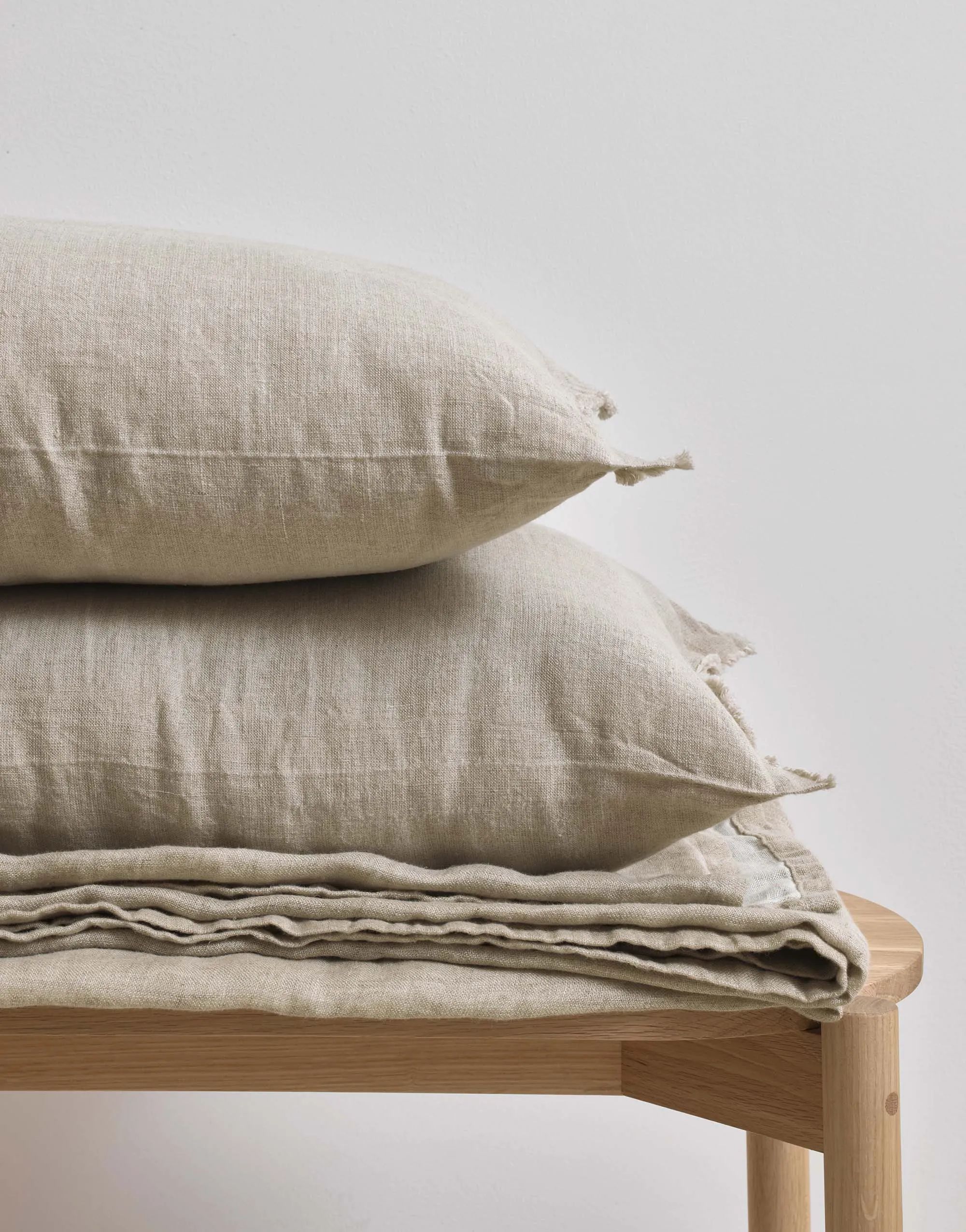 Marc O'Polo Sengetæpper Linka Sengetæppe i Sand, B180 x L265 cm, 4