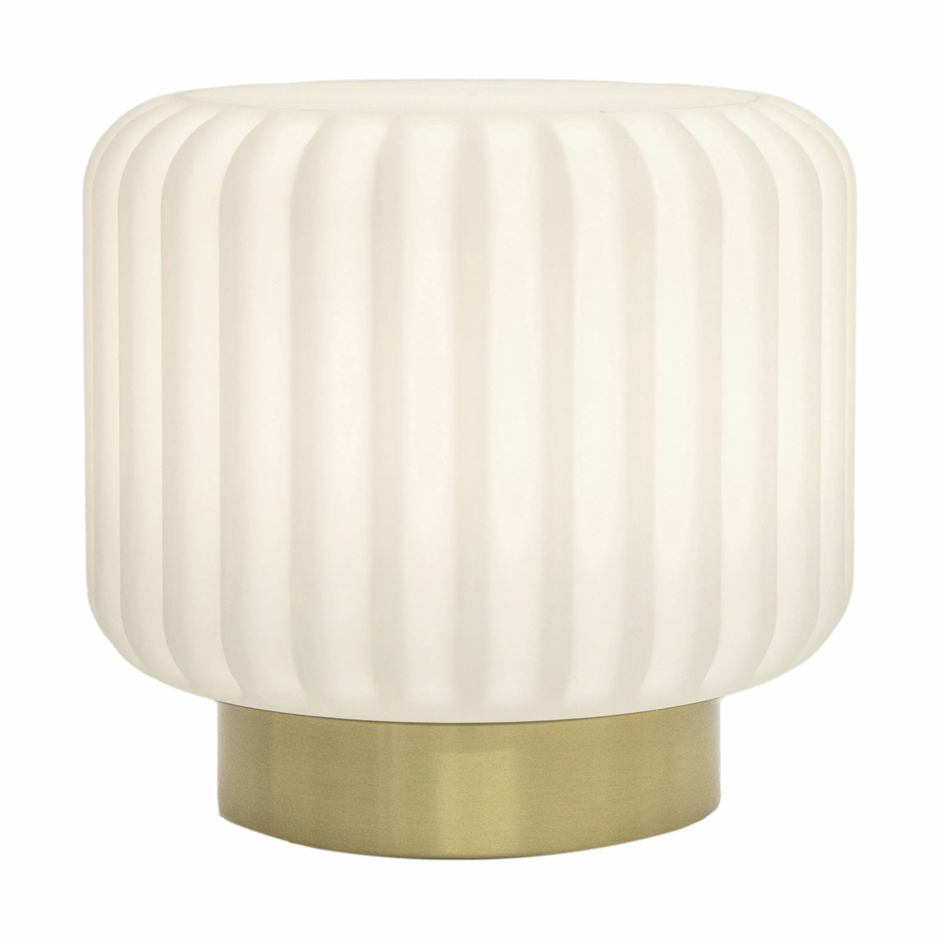 Atelier Pierre since 1968 Bordlamper Dentelles Bordlampe i hvid/guldfarvet, 15 cm, 1