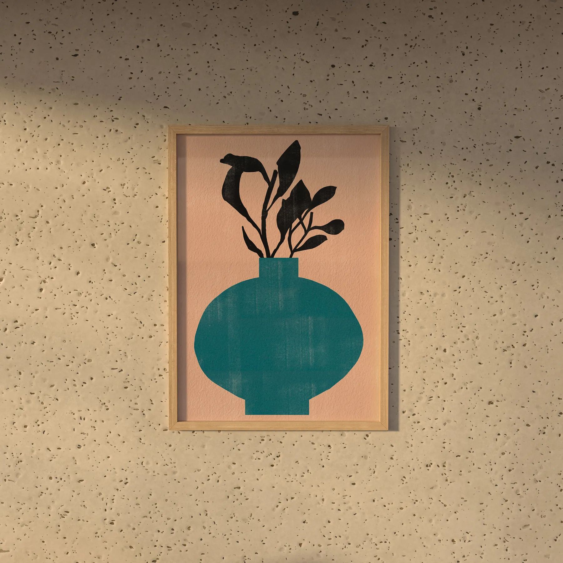 Poster&Frame Plakater Plakat - Vase No. 8 i Multifarvet, B50 x L70 cm, 2