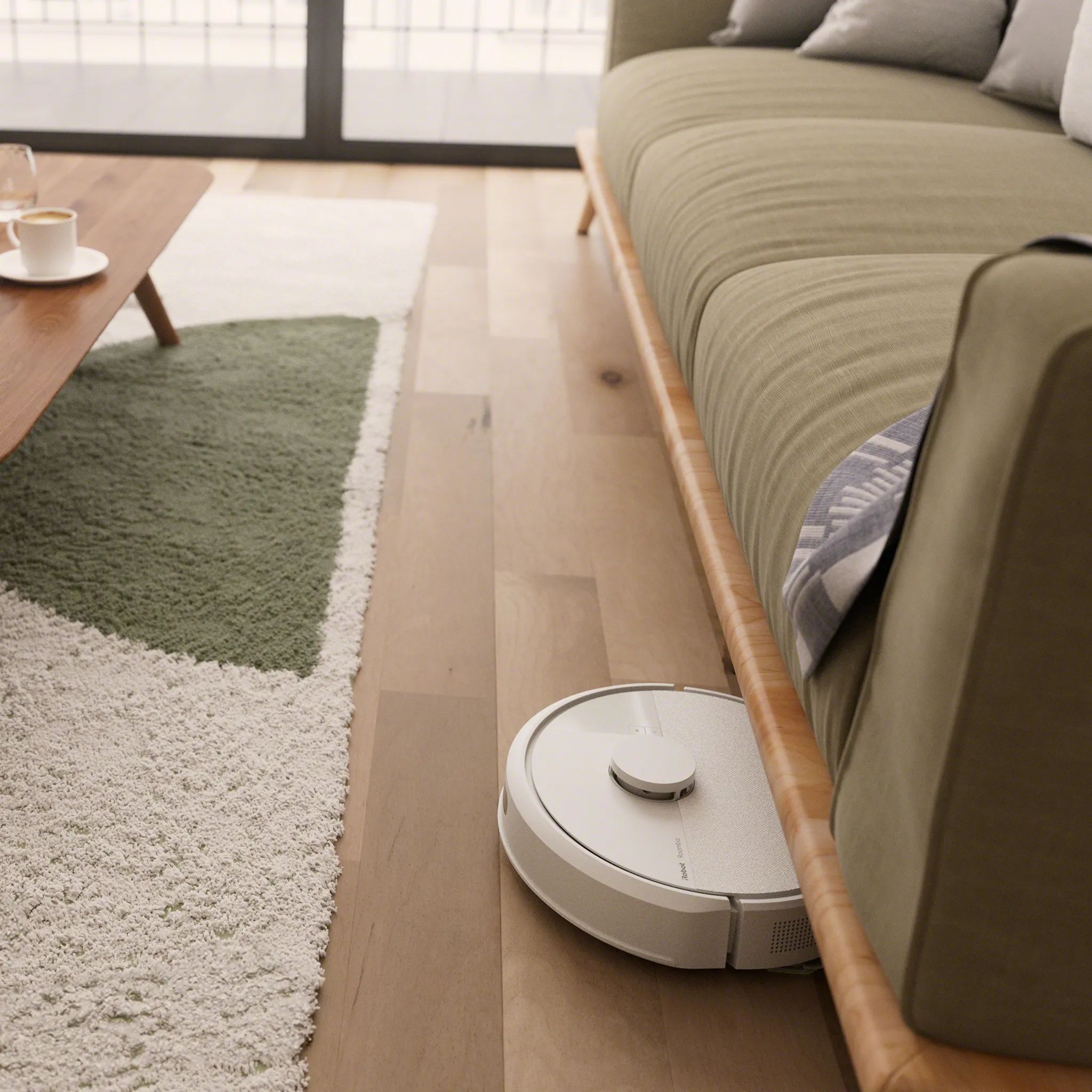 iRobot Robotstøvsugere Roomba Combo 105+ Robotstøvsuger i Hvid, 5