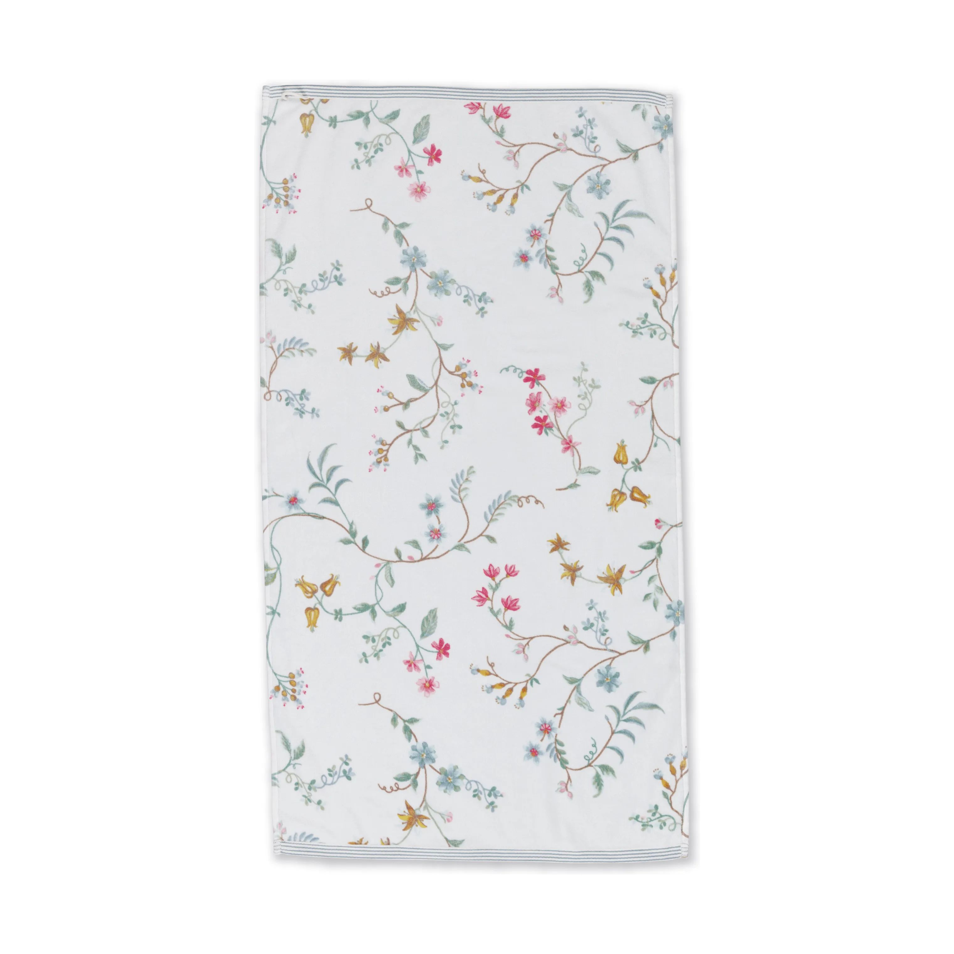 PIP Studio Håndklæder Les Fleurs Håndklæde i White, B55 x L100 cm, 1