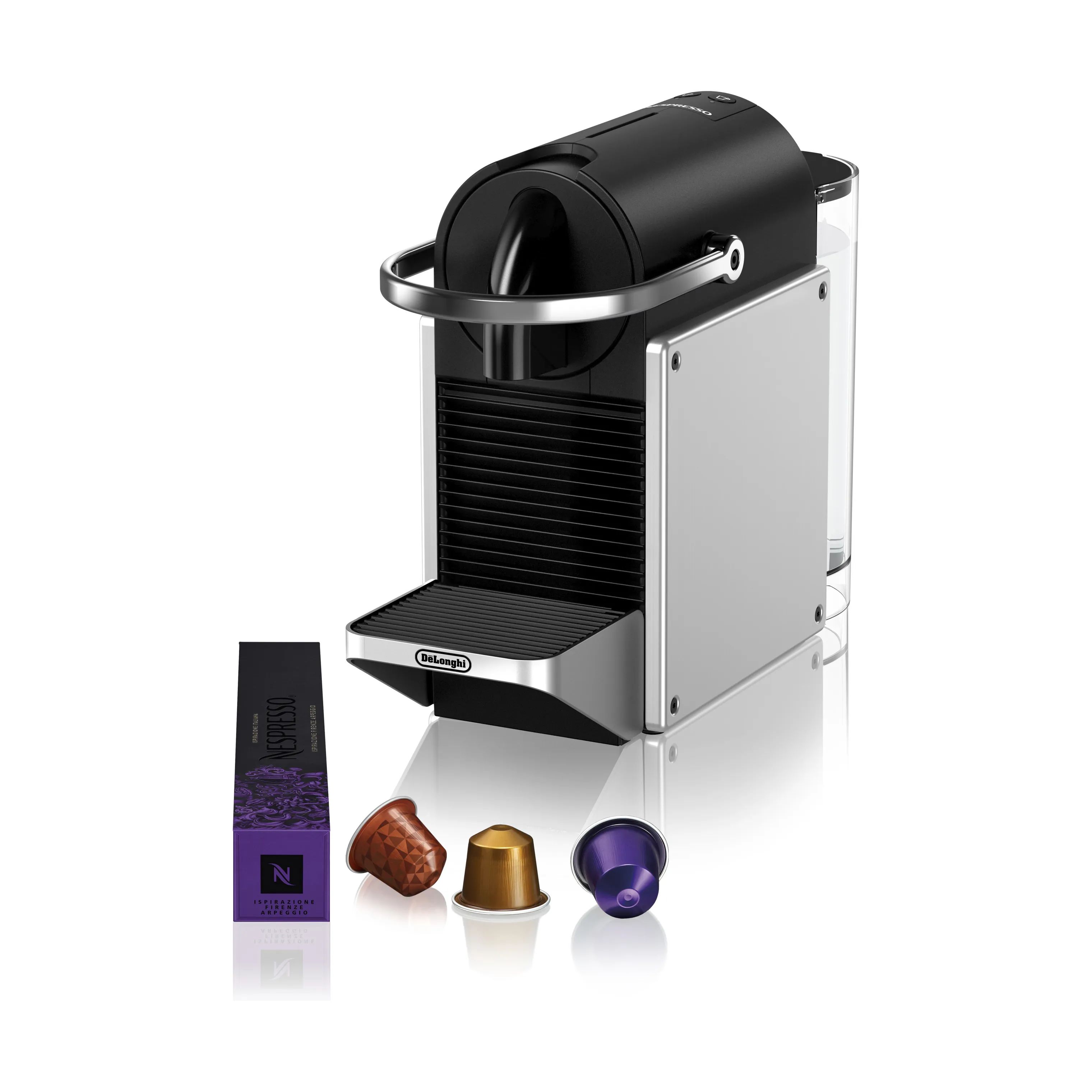 Nespresso kapselmaskiner Vertuo Next Pixie Kapsel Kaffemaskine i Stål, 3