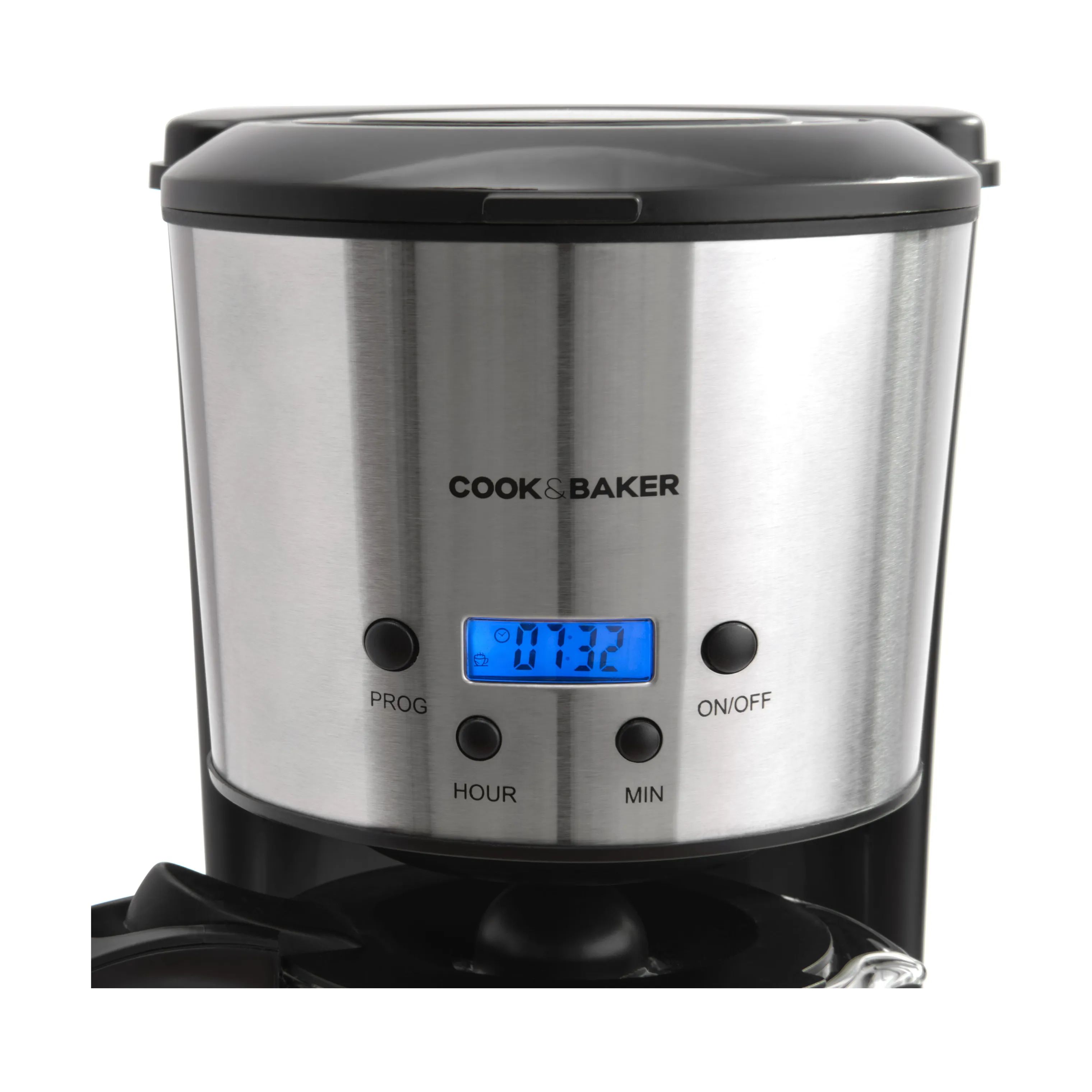 Cook & Baker Kaffemaskiner Kaffemaskine i stål, 4