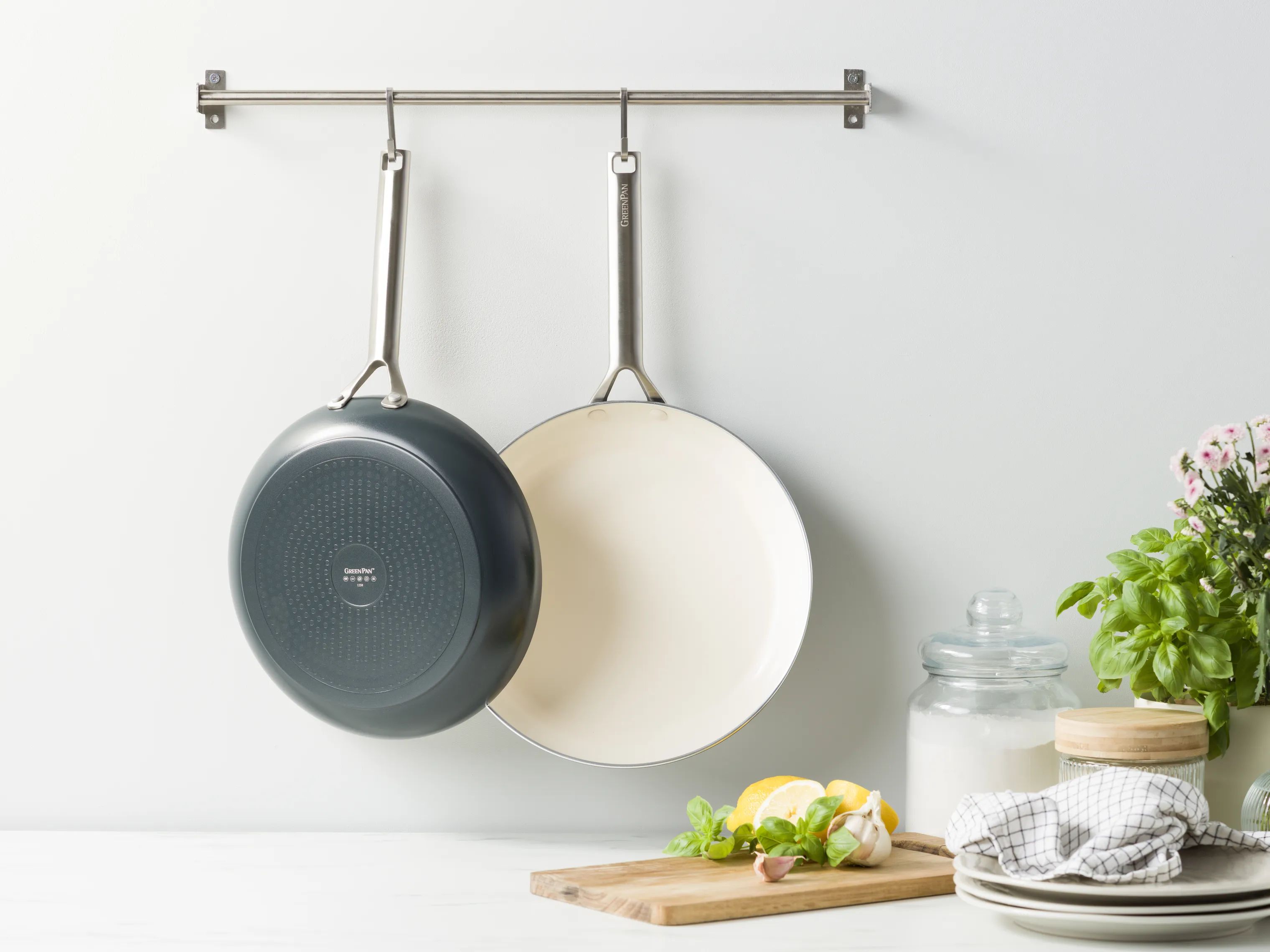 Greenpan Stegepander Royal Stegepande i ANTRACIT, 28 cm, 4