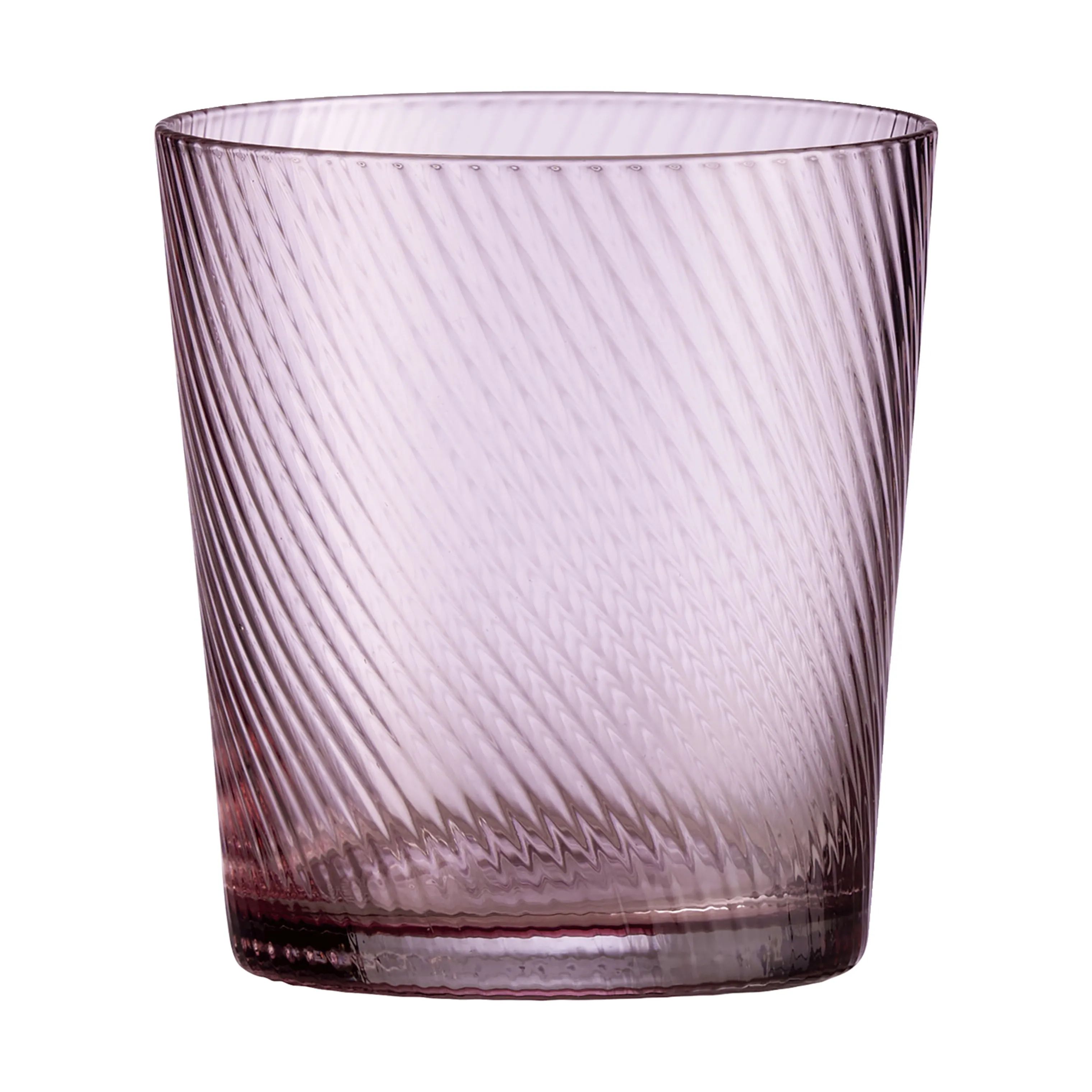 RAW by Aida Vandglas Unique Low Water Glas i Pink, 1