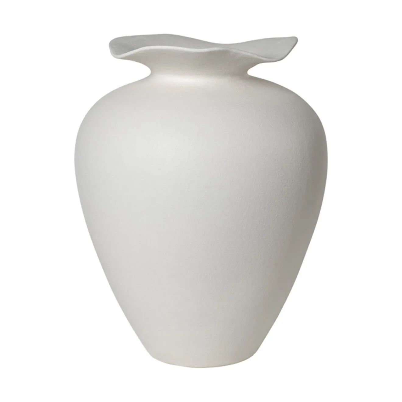 Broste Copenhagen Vaser Florentina Vase i Hvid, H44 x Ø33, 1